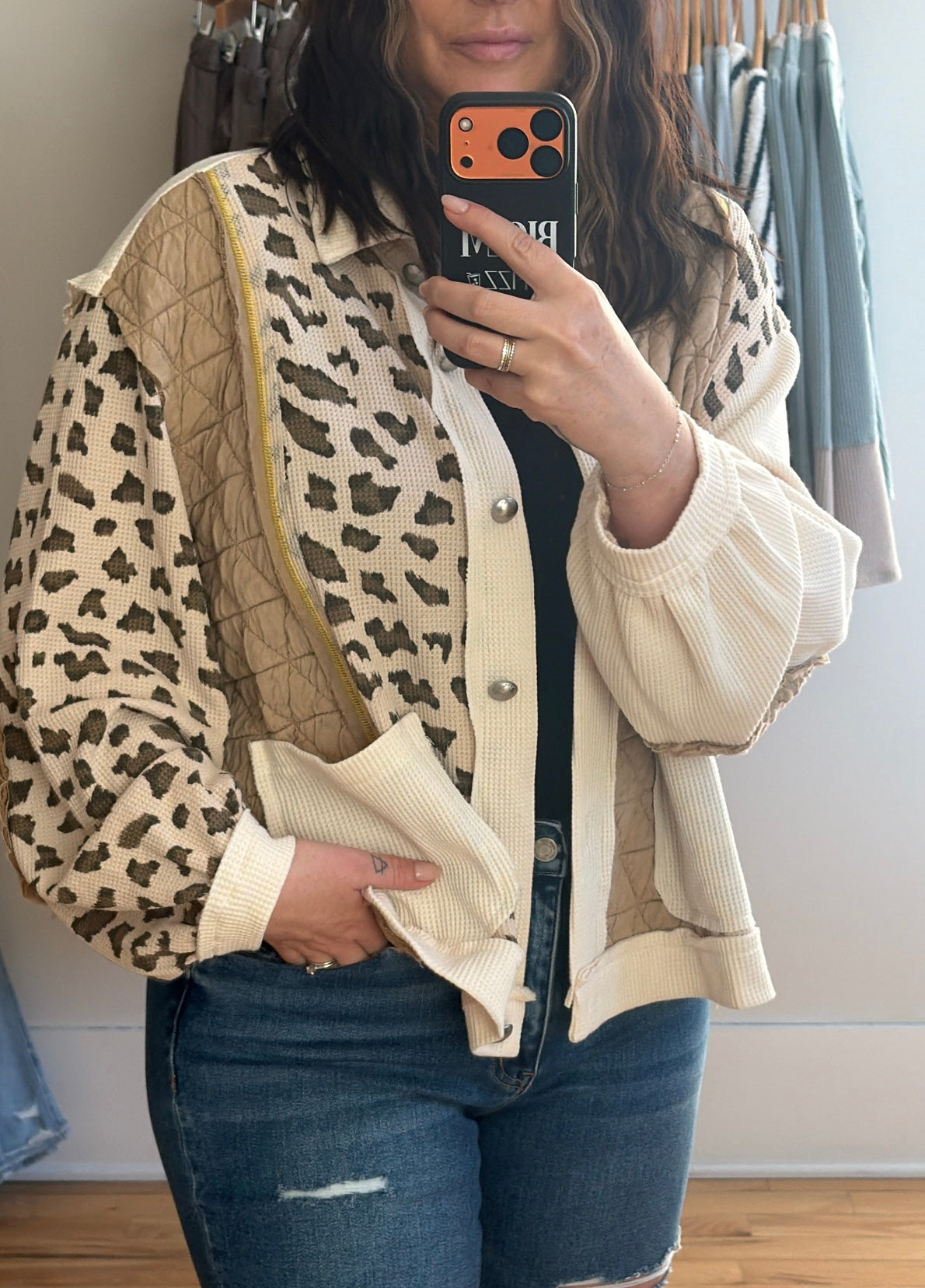 The Quilted Leopard Jacket