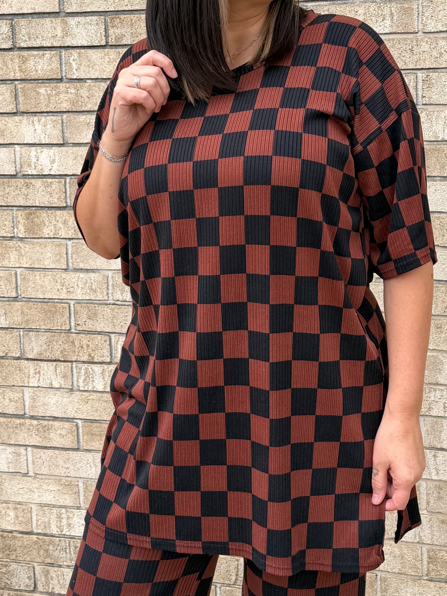 The Checkered Two Piece Set