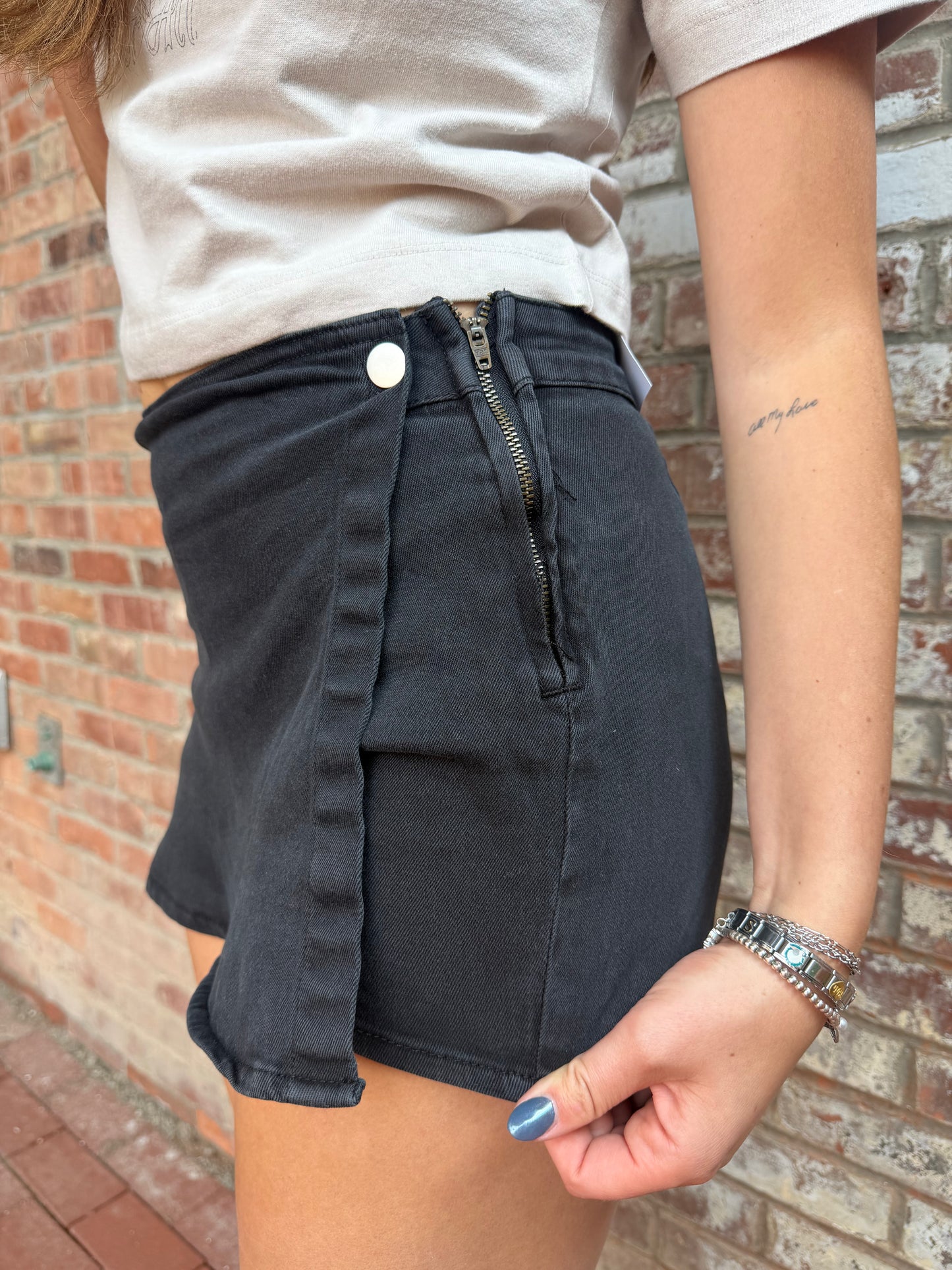 The Denim Skort