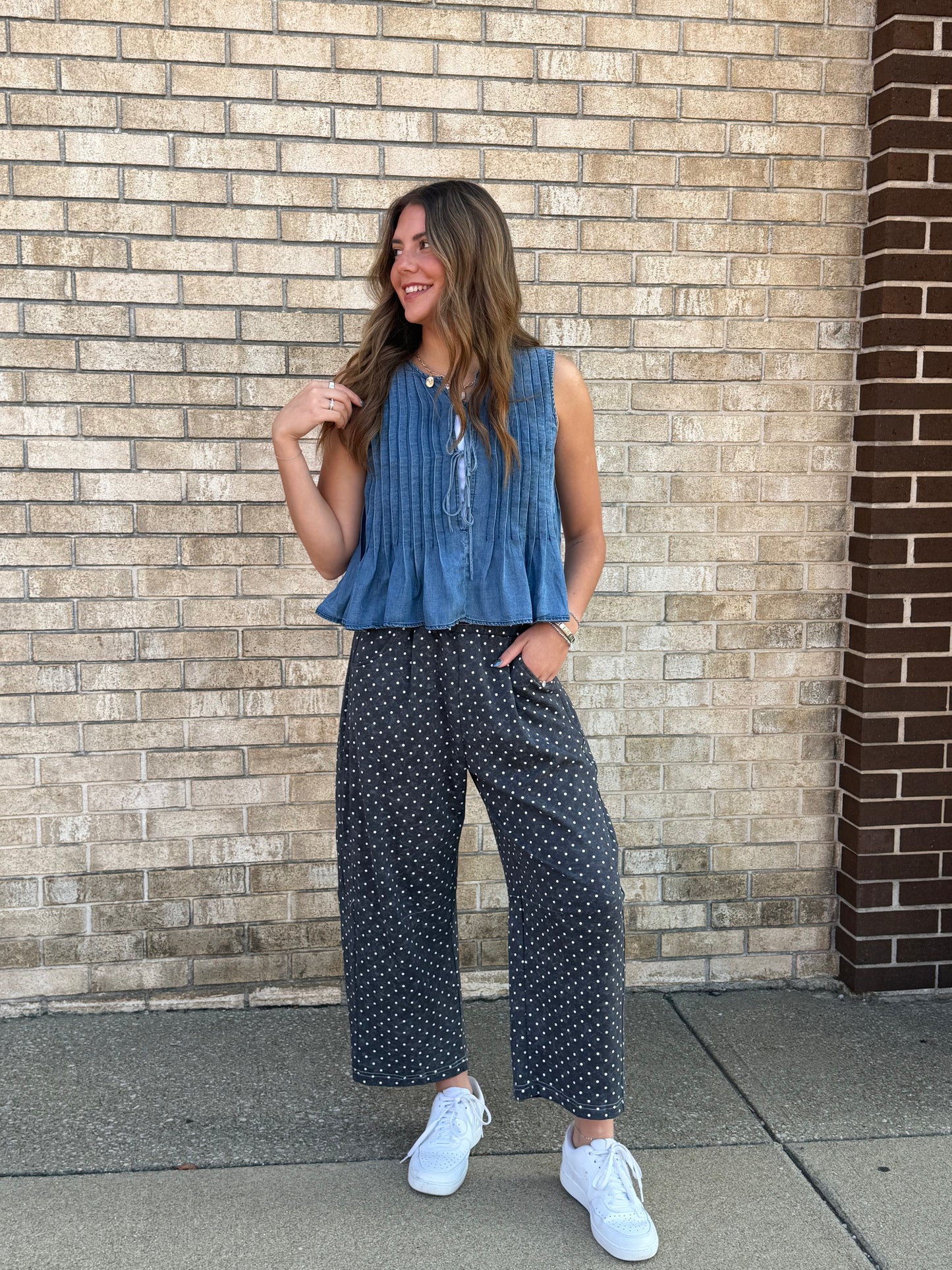 The Dee Denim Top