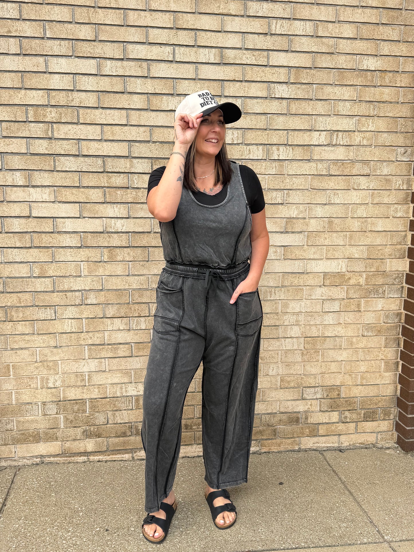 The Mineral Wash Utility Jumpsuit