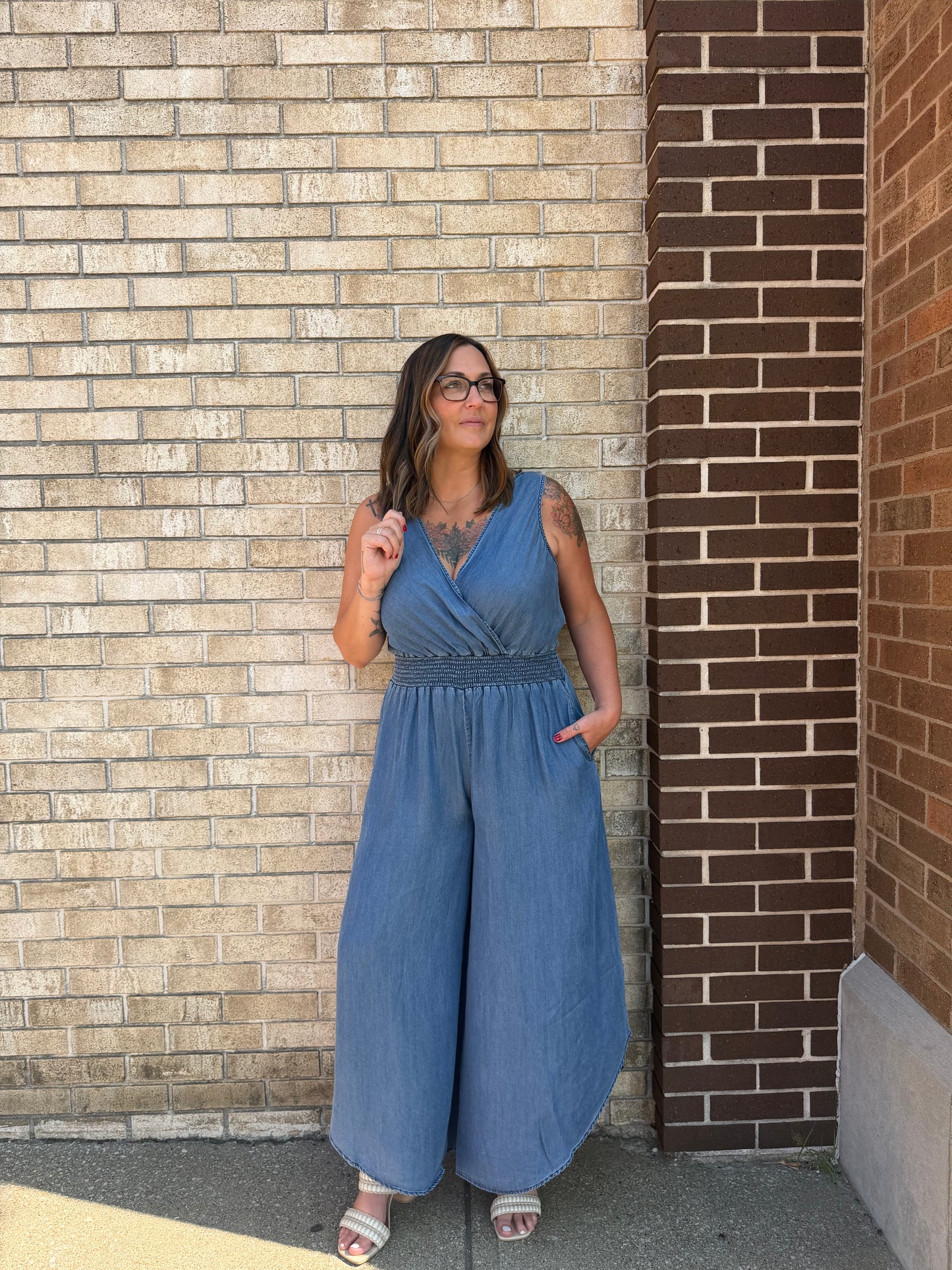 The Tessa Tencel Jumpsuit