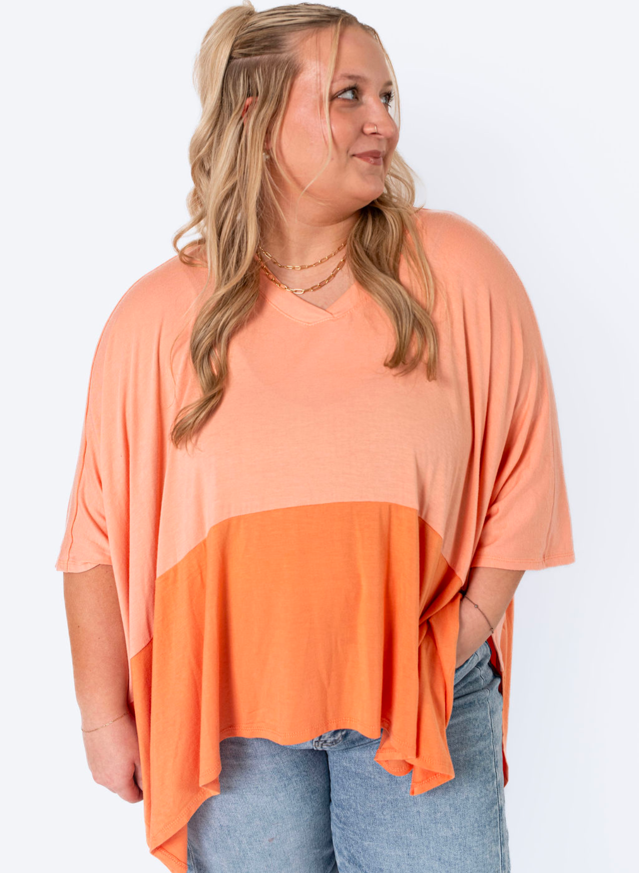The Pink Skies Oversized Top