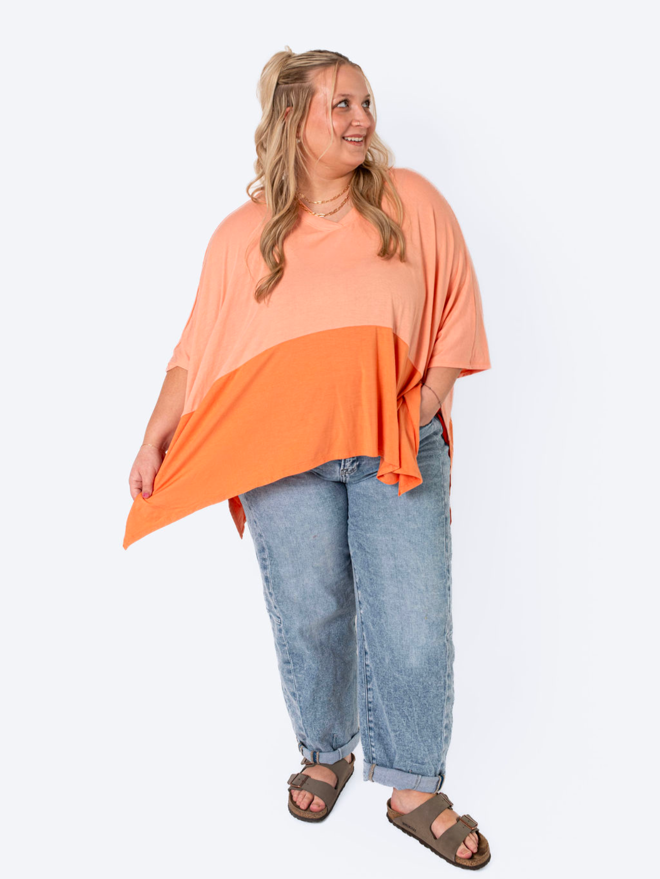 The Pink Skies Oversized Top