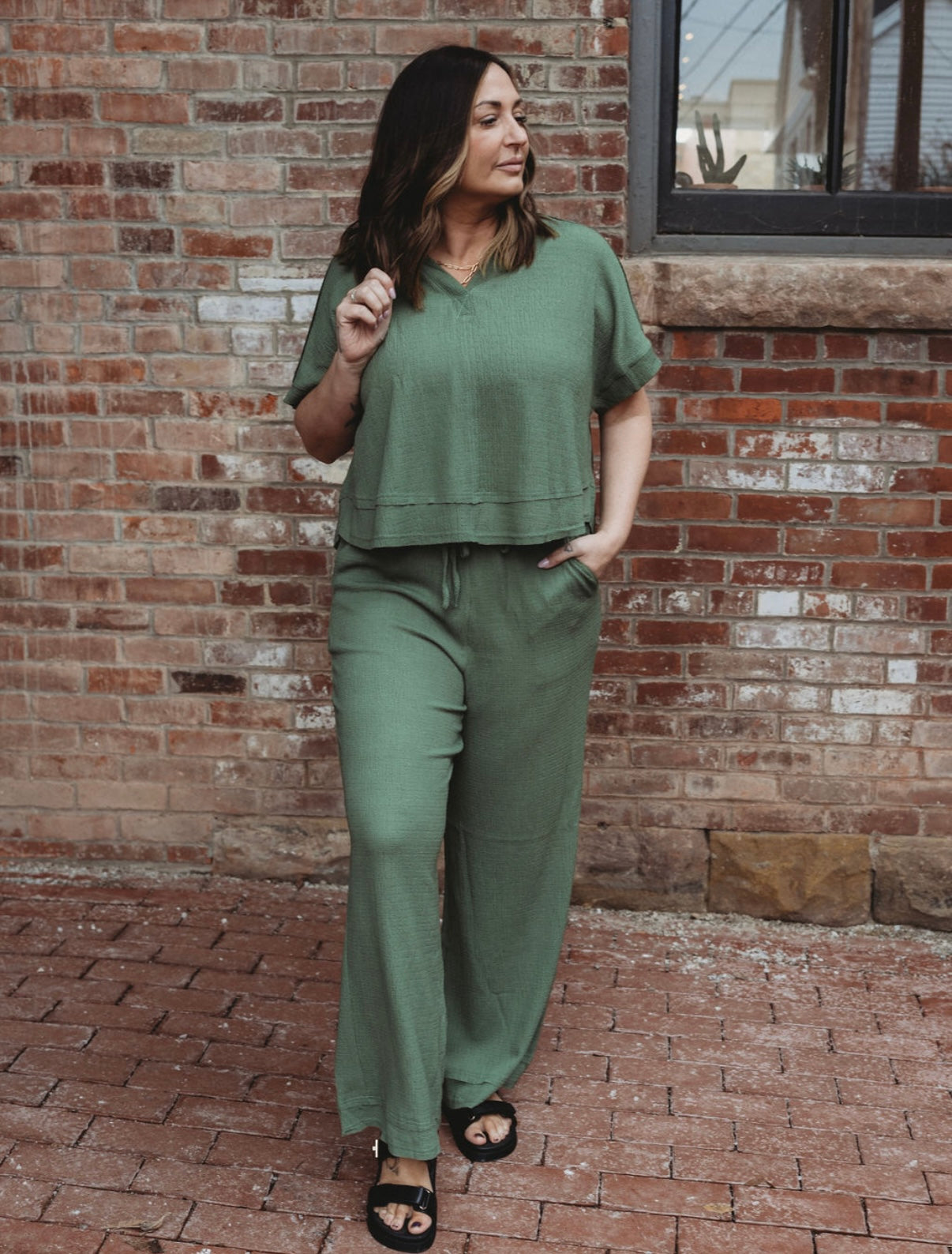The Scarlett Short Sleeve Set (2 Colors)