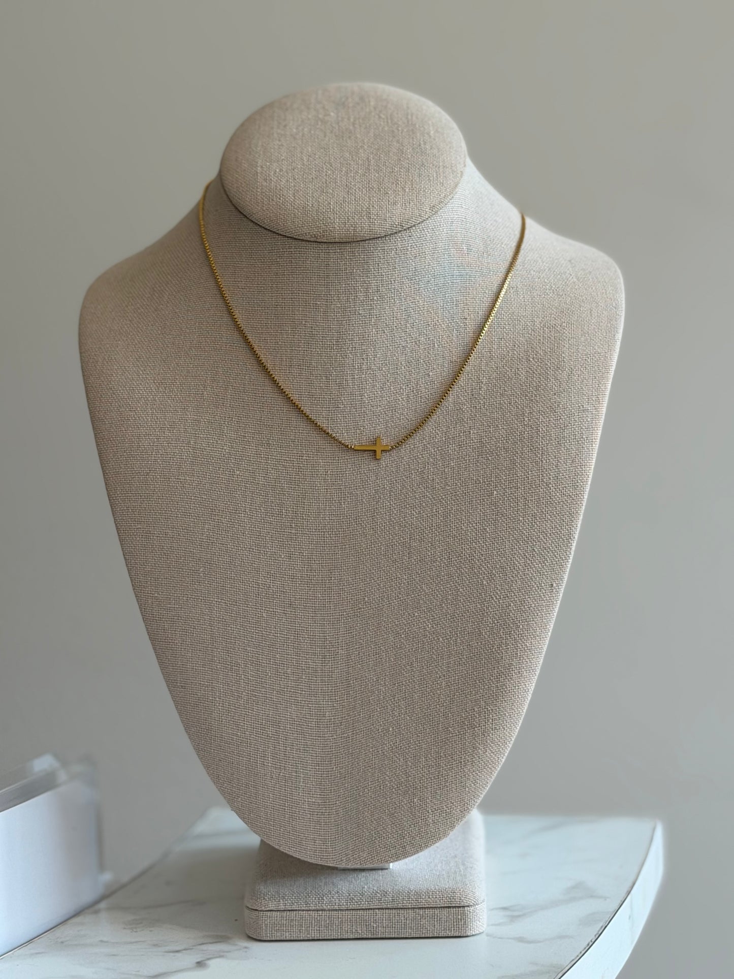 The Dainty Cross Necklace