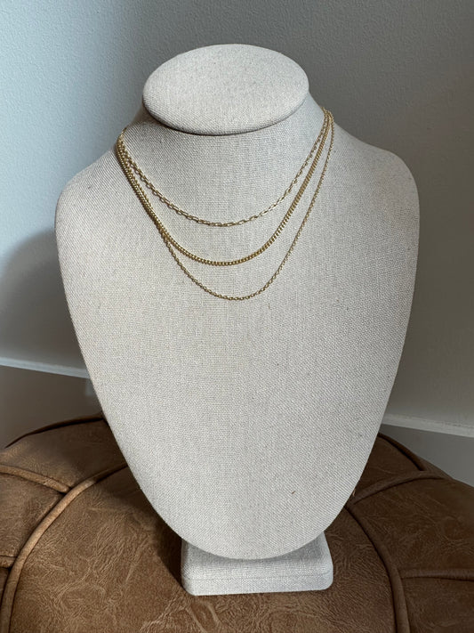 The Triple Layered Lainey Necklace