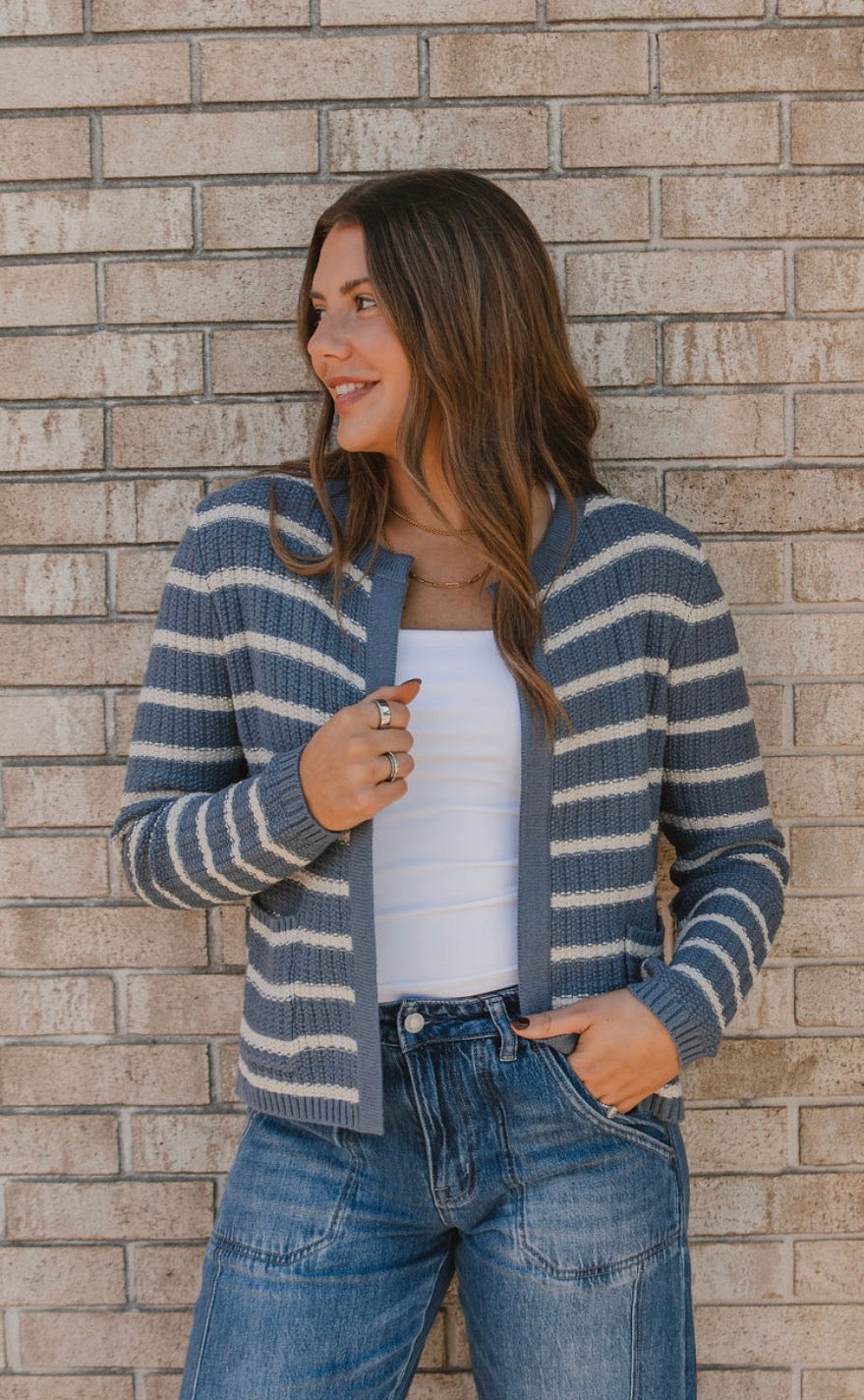 The Chunky Knit Open Cardigan