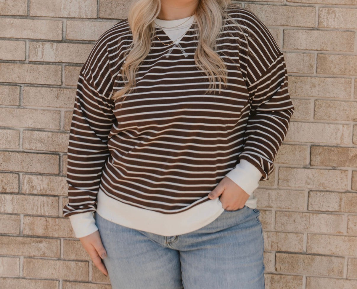 The Striped Everyday Crewneck