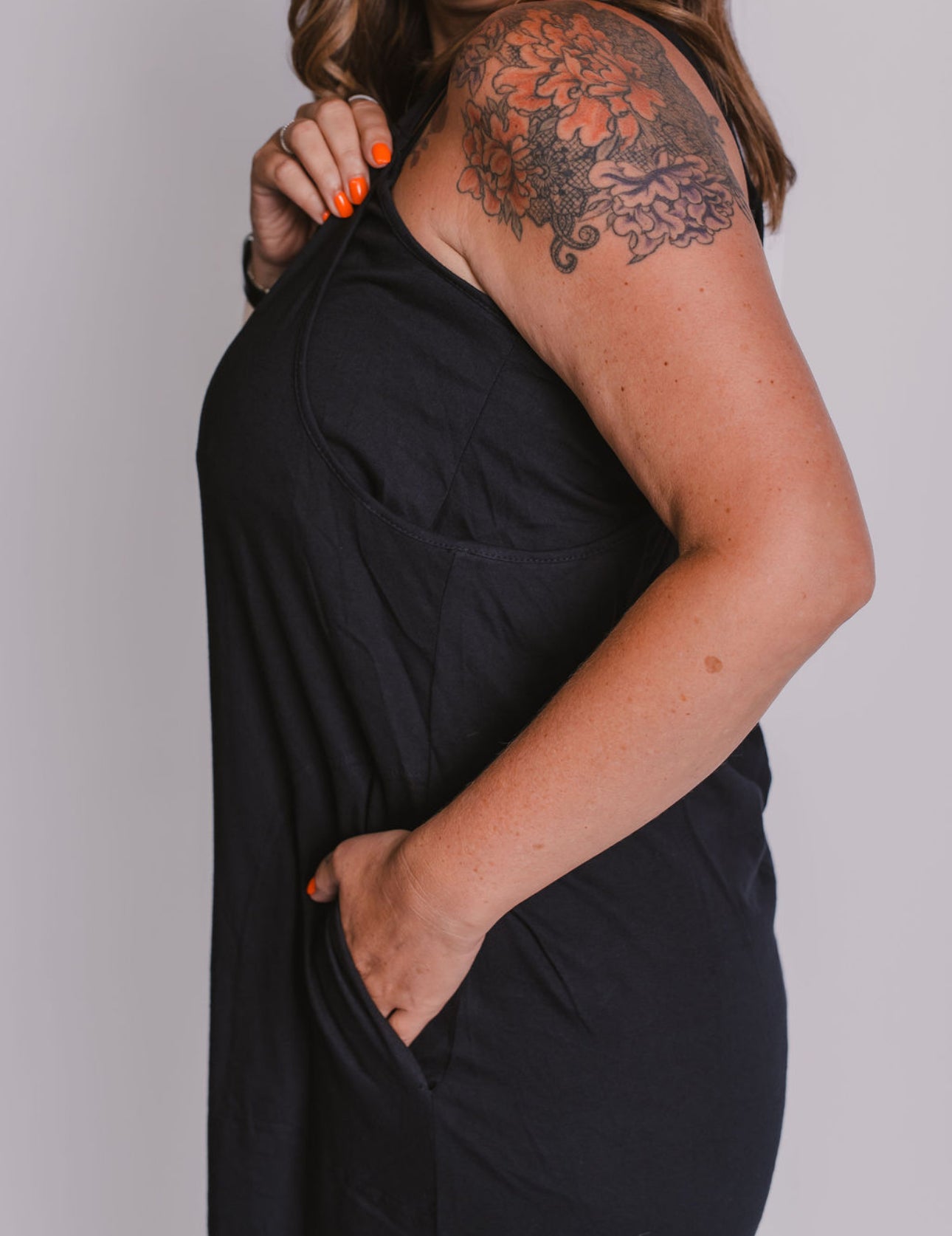 The Casual Summer Black Dress