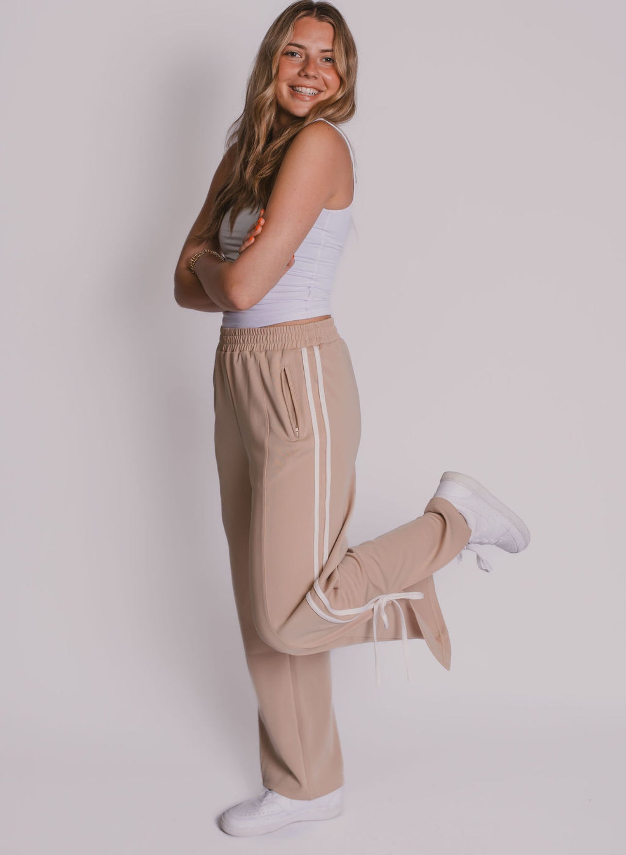 The Bow Detail Track Pants