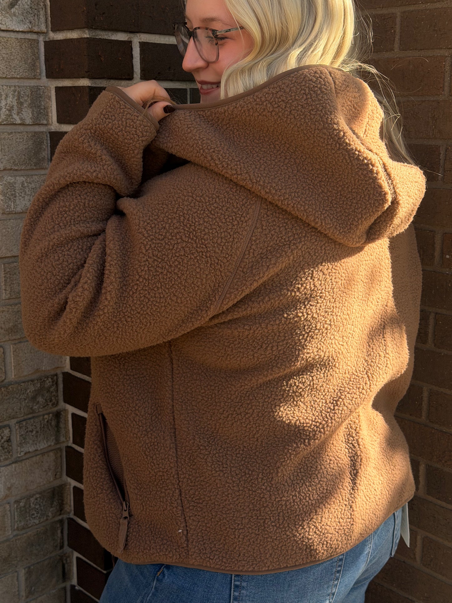 The Soft Sherpa Fleece Zipper Hoodie