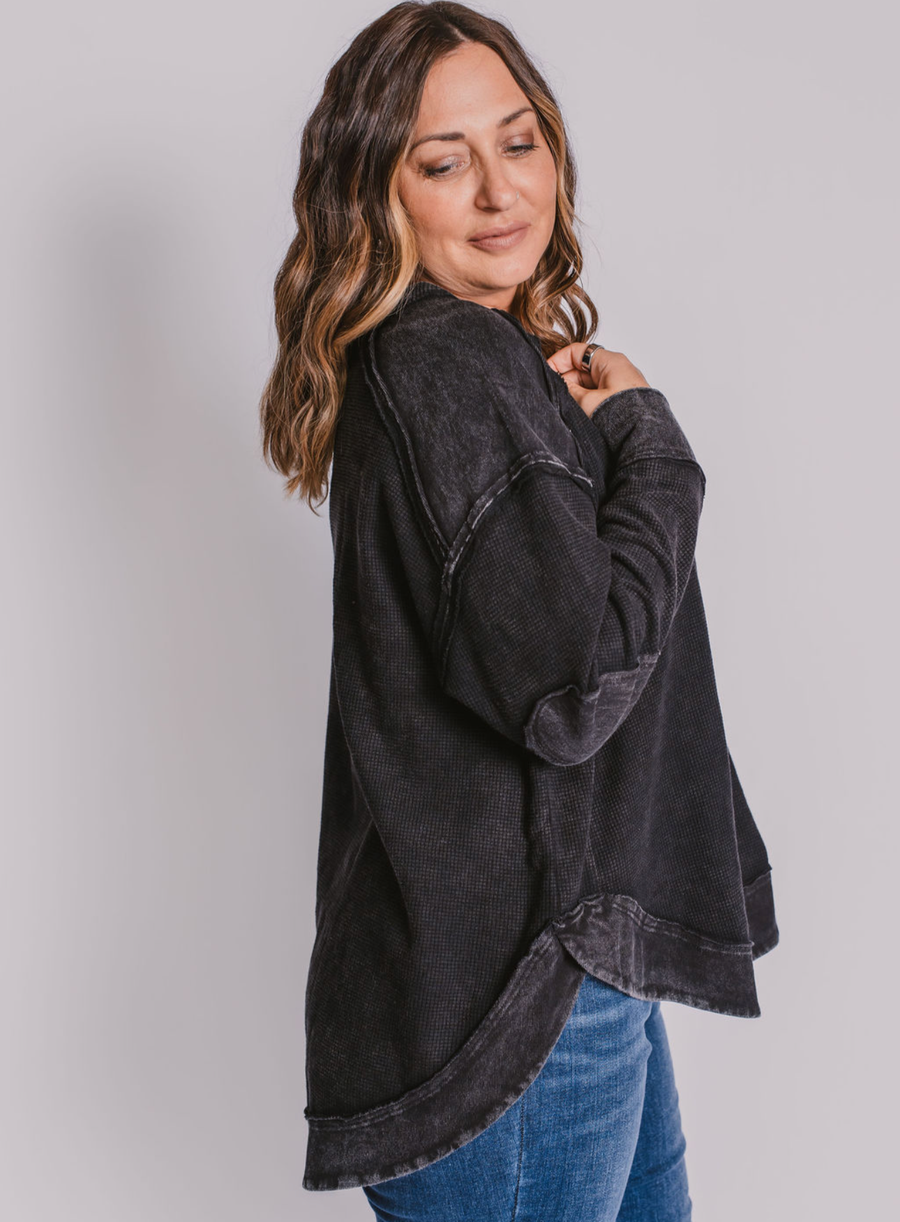 The Thermal Knit Top (2 Colors)