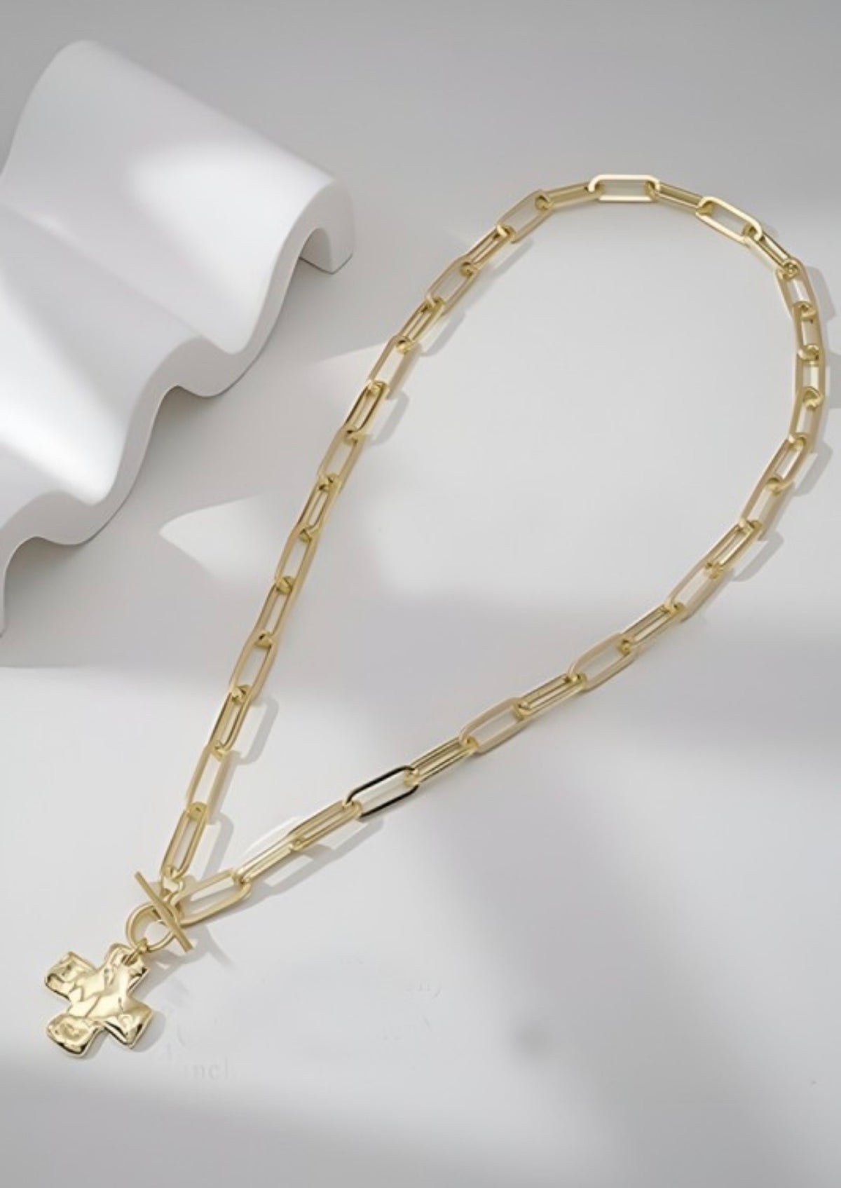 The Cross Toggle Necklace