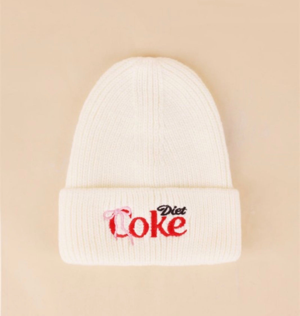 The Diet Coke Bow Beanie (2 Colors)