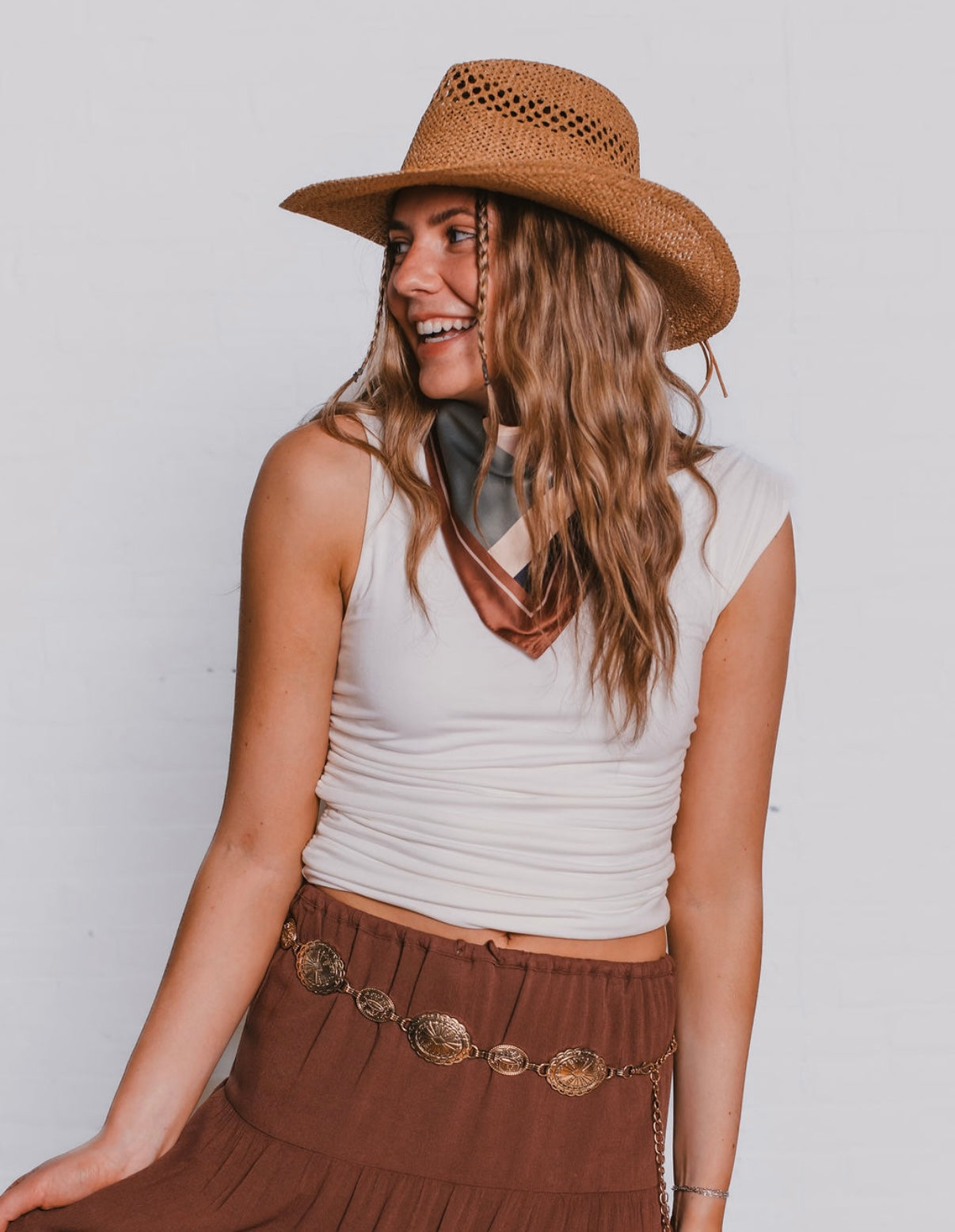 The Savanah Strap Tank Top