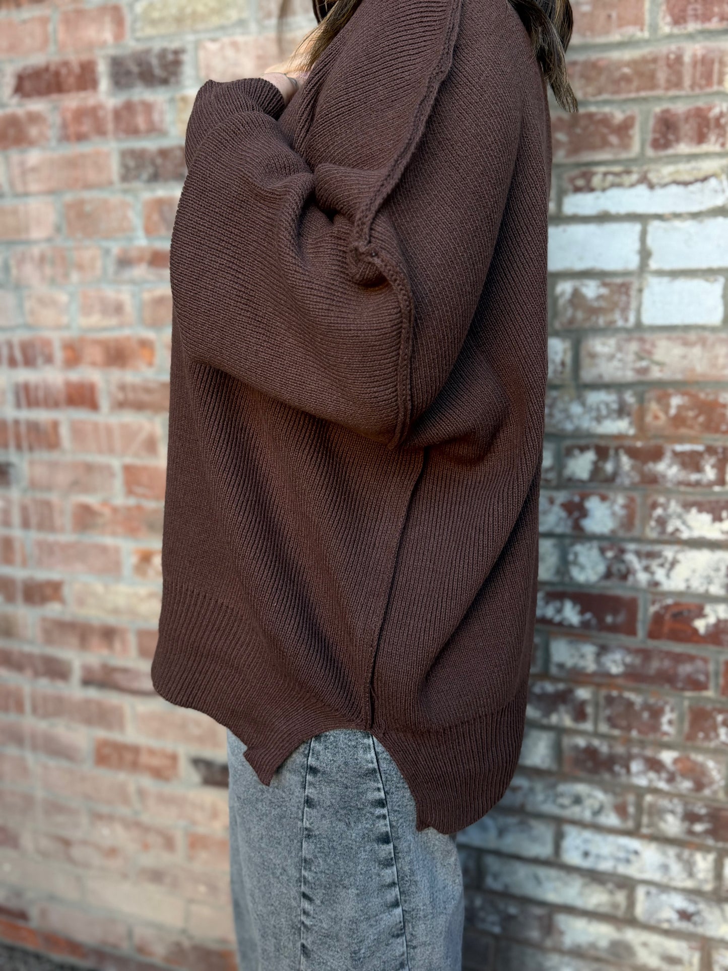 The Oversized Simple Sweater