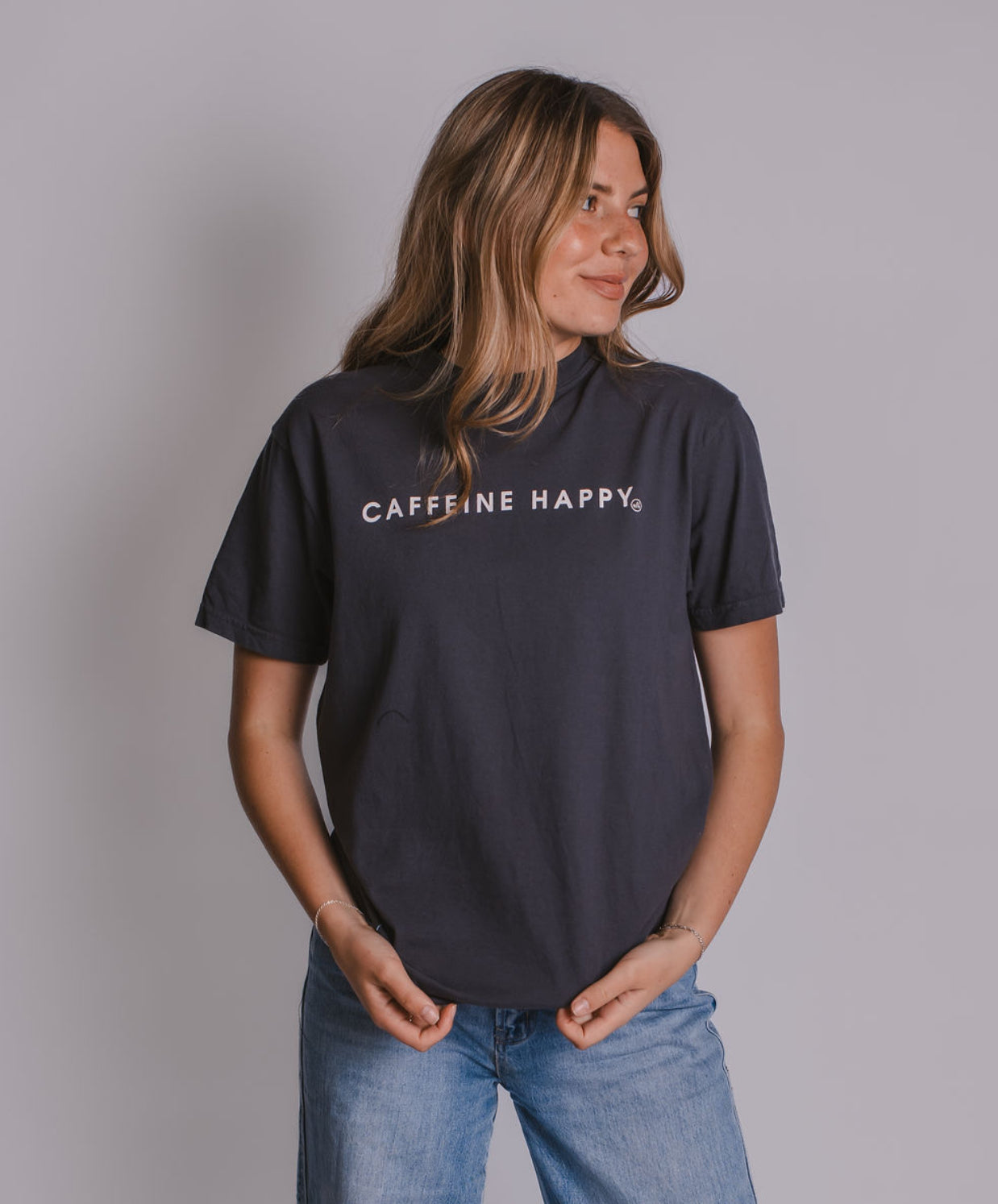 Caffeine Happy Graphic Tee
