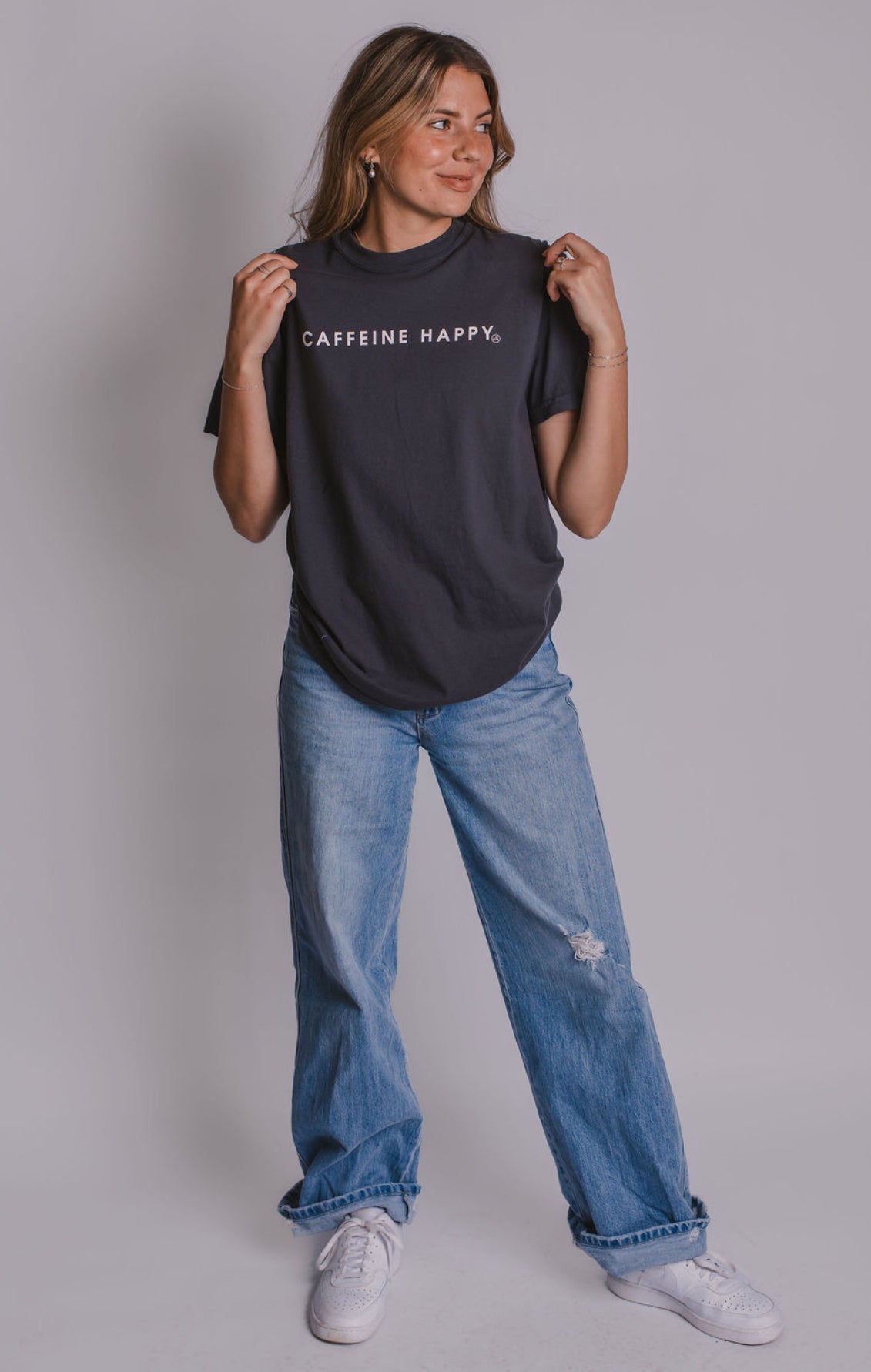 Caffeine Happy Graphic Tee