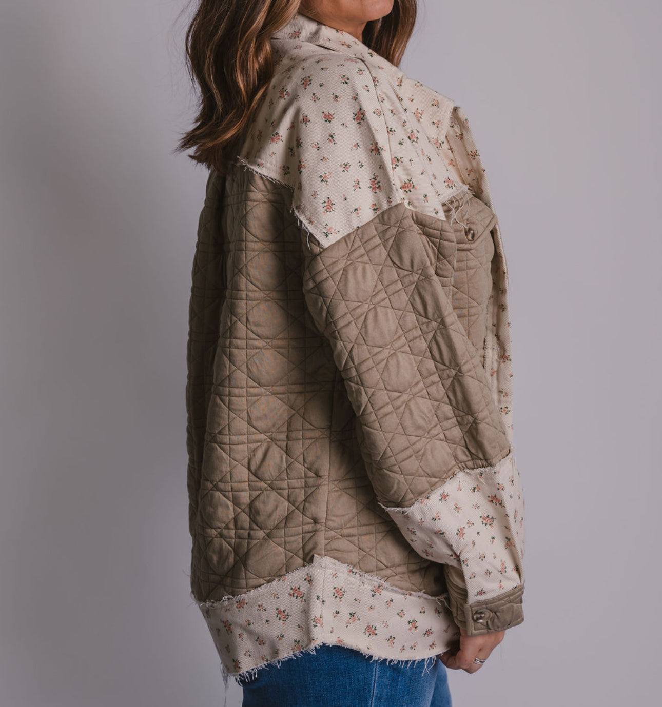 The Floral Quilted Jacket