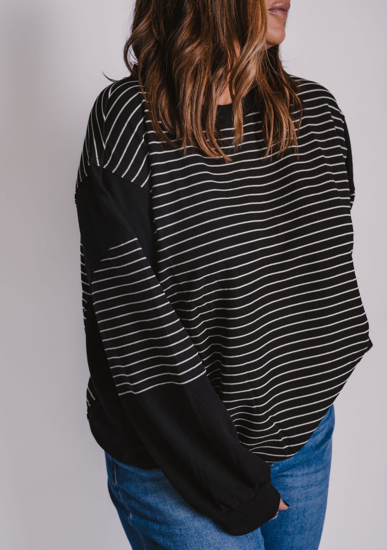 The Everyday Striped Crewneck (2 Colors)