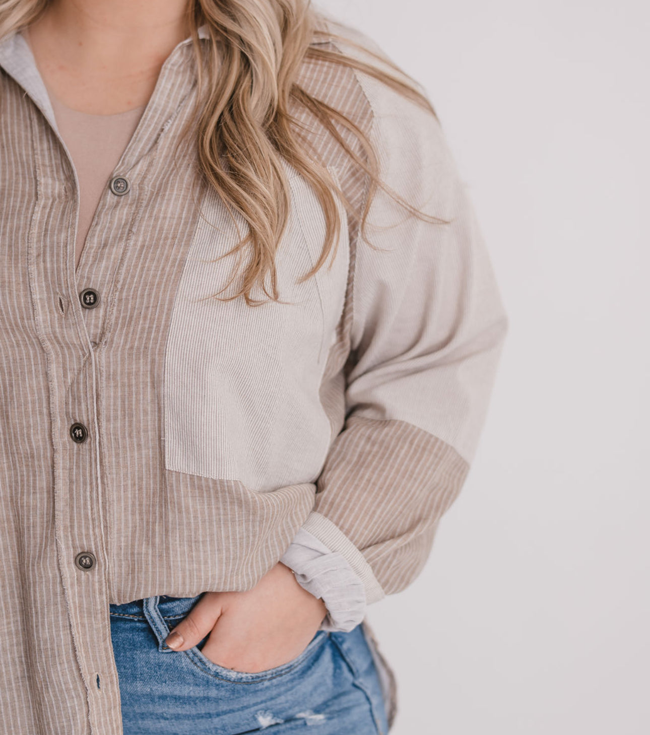 The Steph Button Down Top