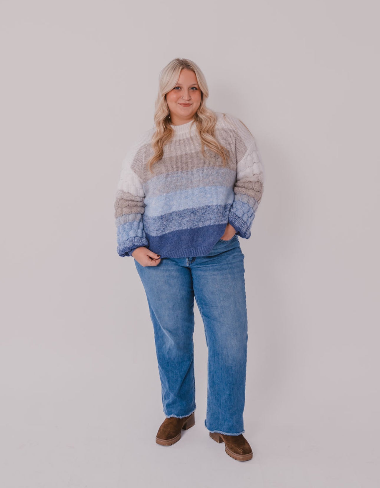 The Blue Skies Striped Sweater