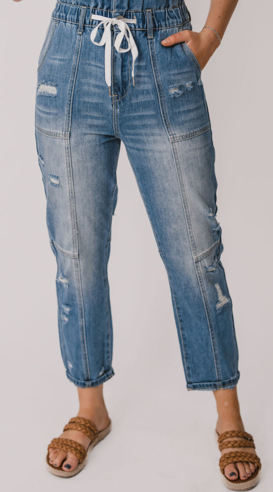 The High Rise Jogger Jeans