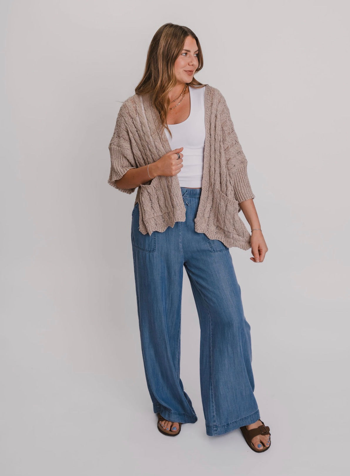 The Short Sleeve Cassie Cardigan