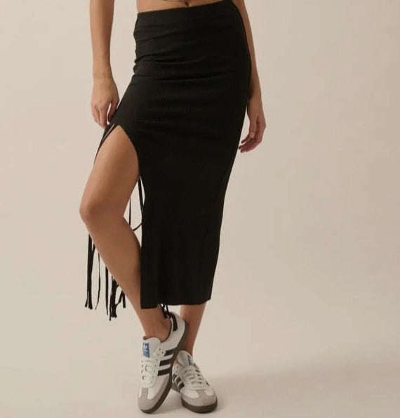 The Fringe Maxi Skirt