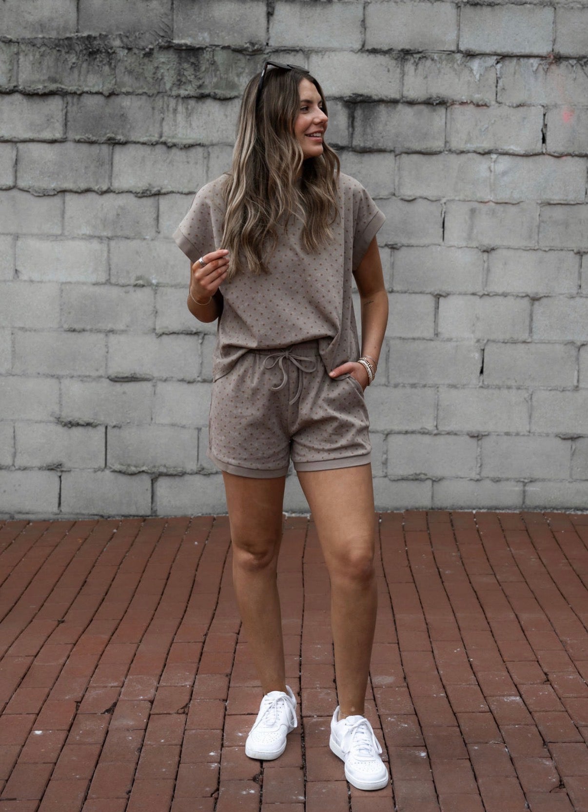 The Polka Dot Short Sleeve Set