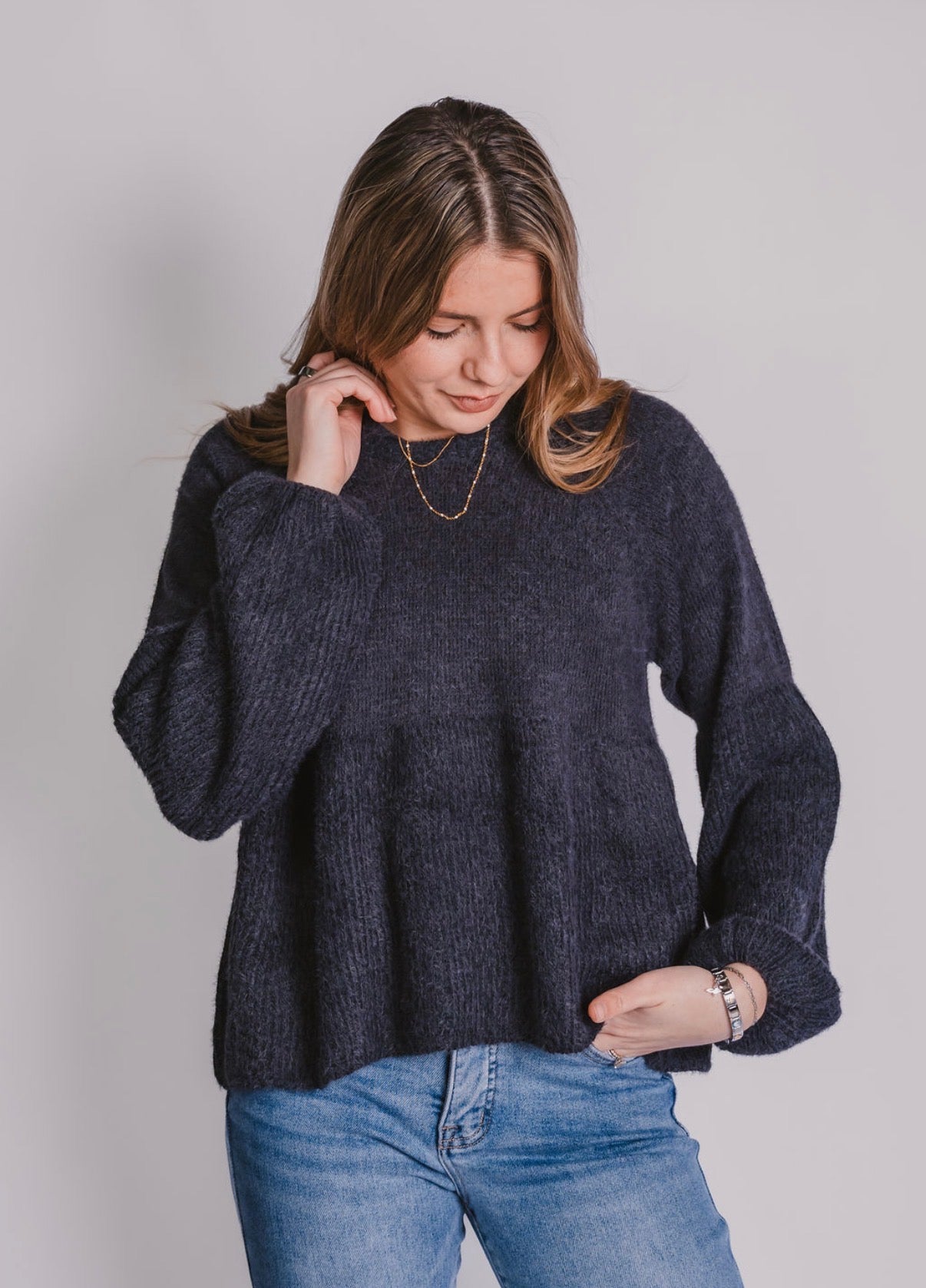 The Collared Collette Pullover