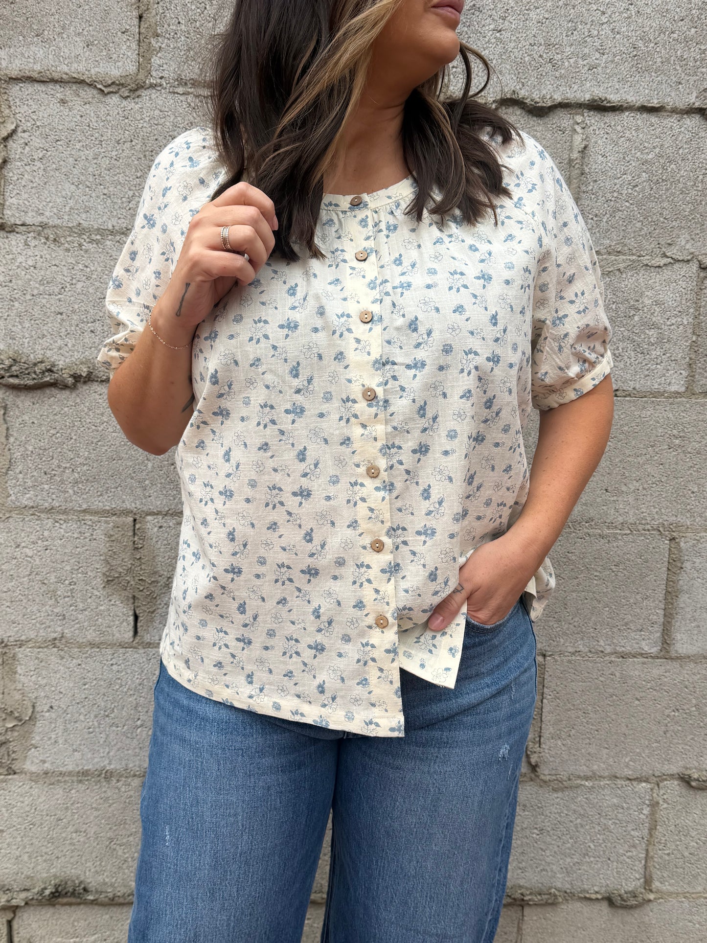 The Lightweight Floral Top