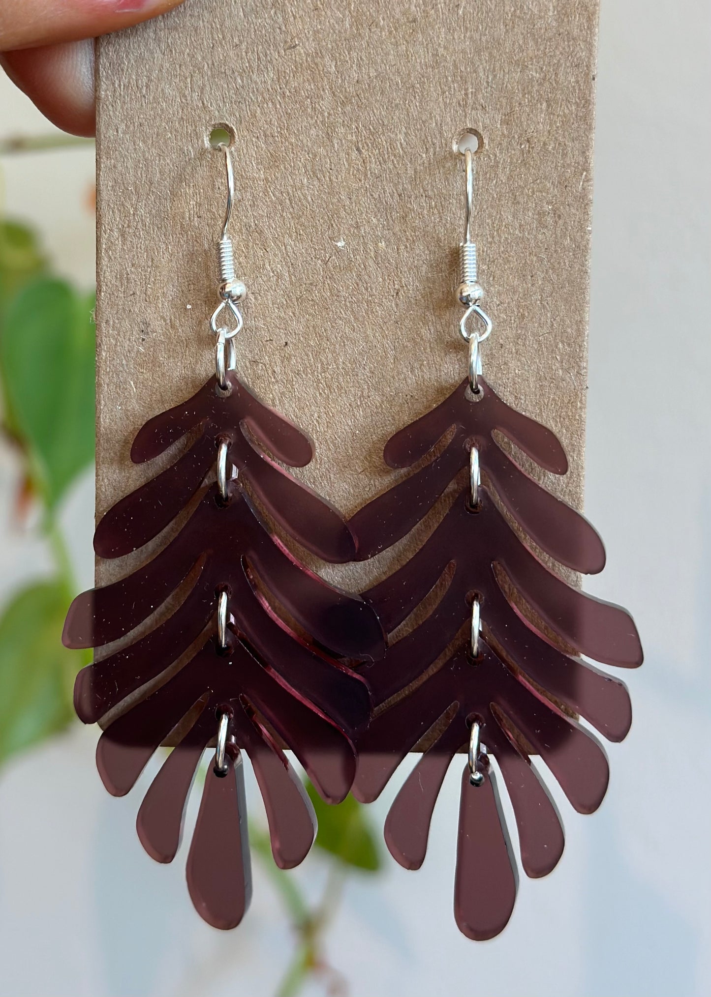 The Acrylic Feather Dangles