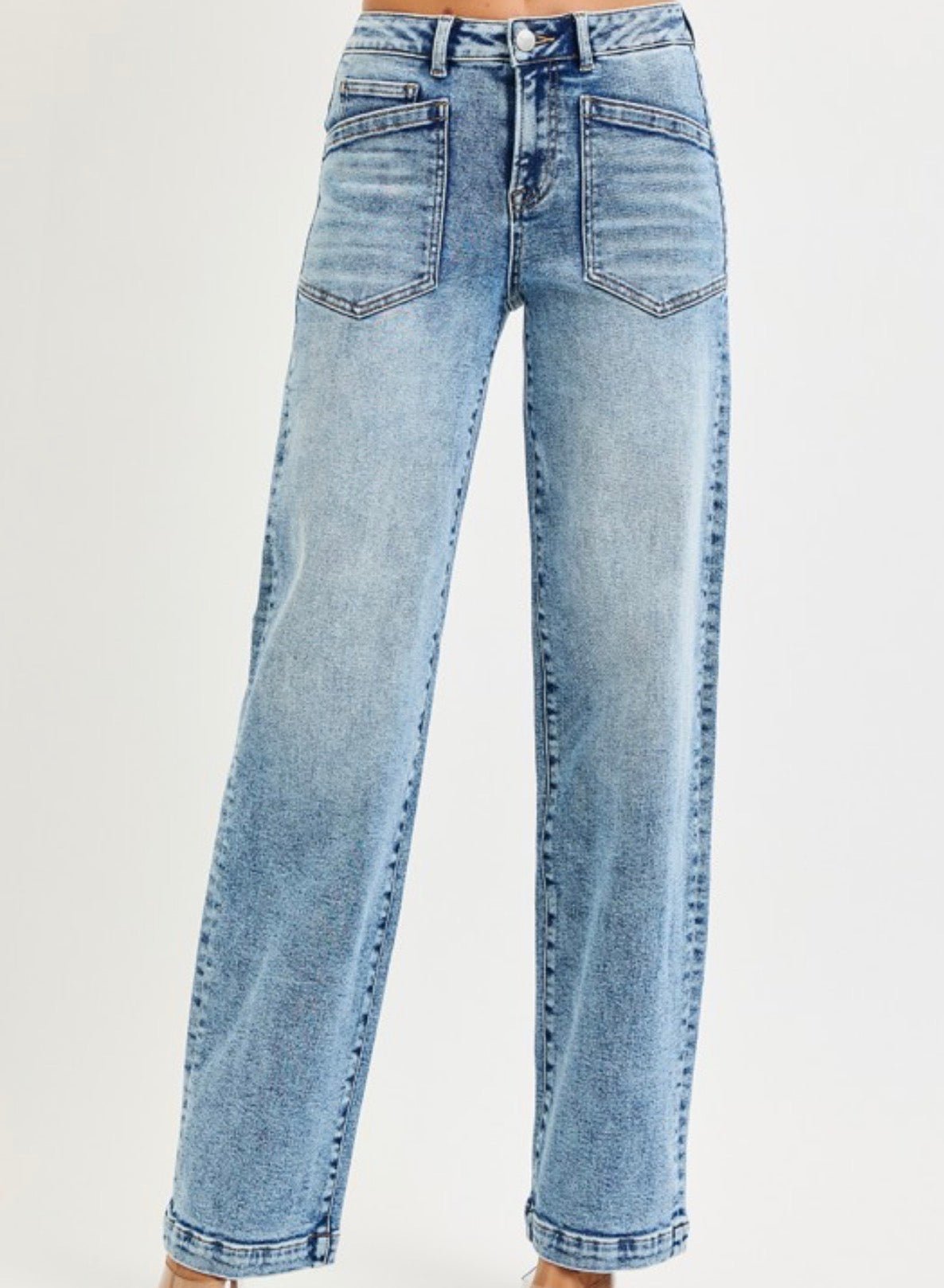 The Wren Risen Wide Leg Jeans