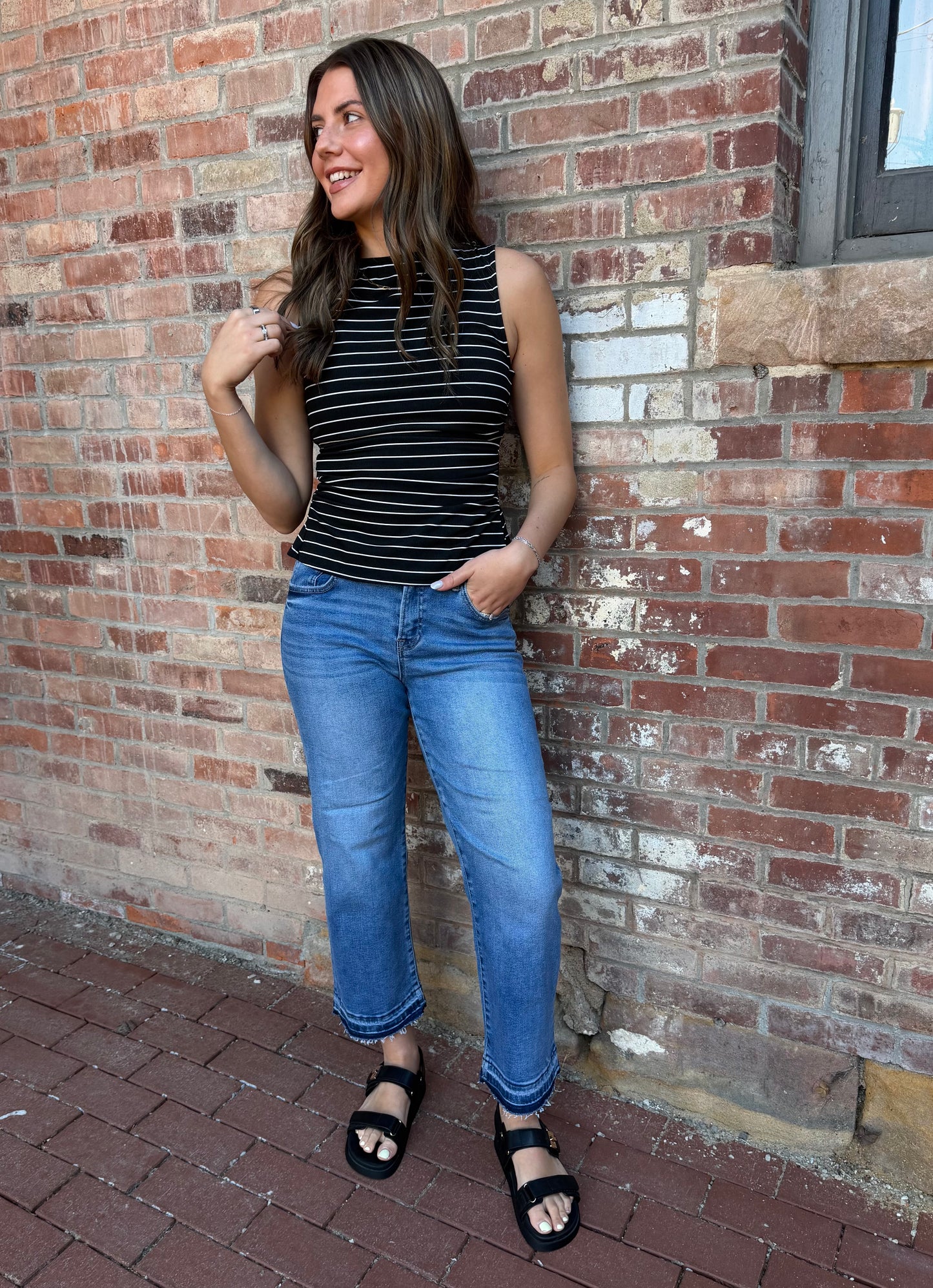 The Serena Striped Tank Top