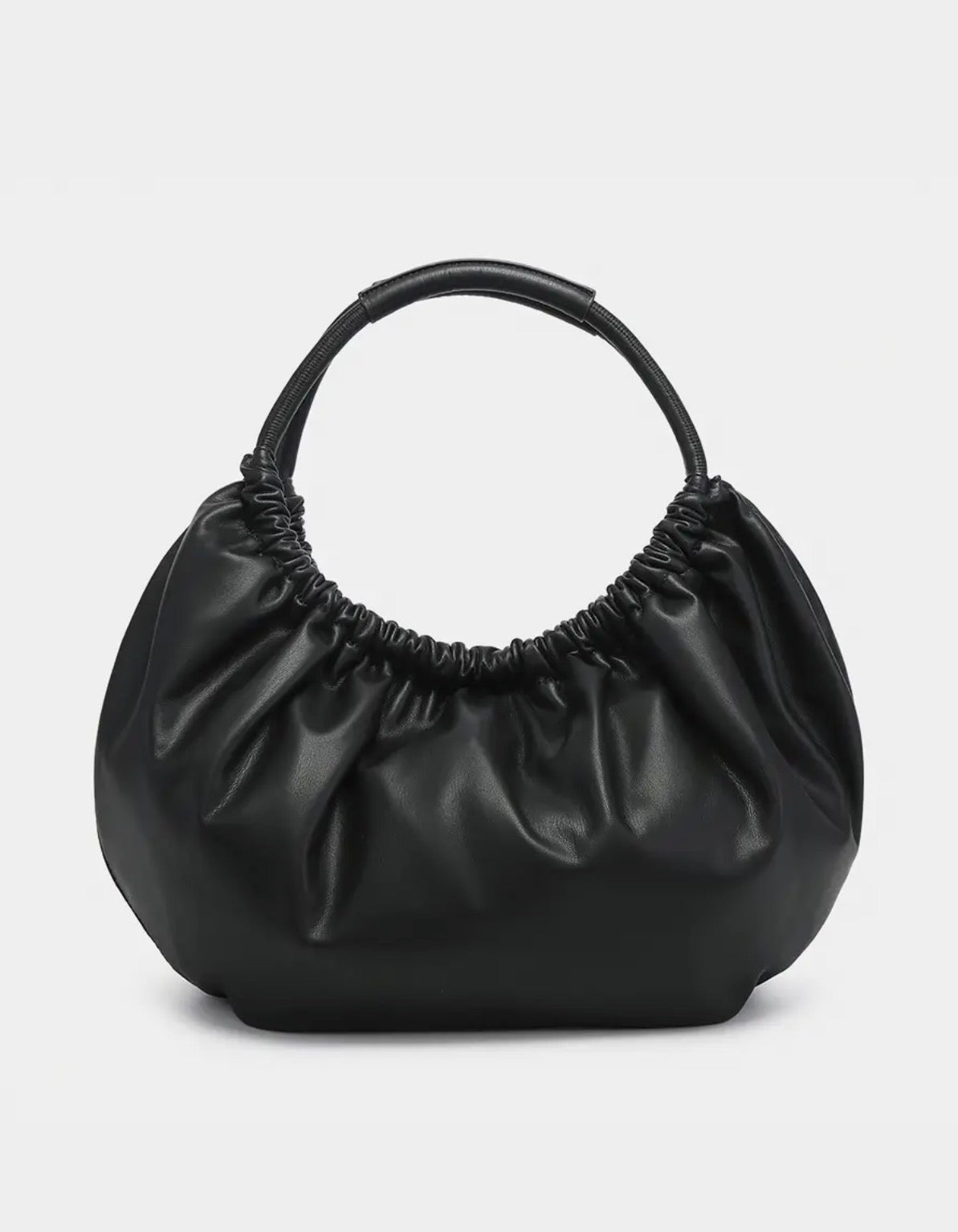 The Remi Ruched Shoulder Bag