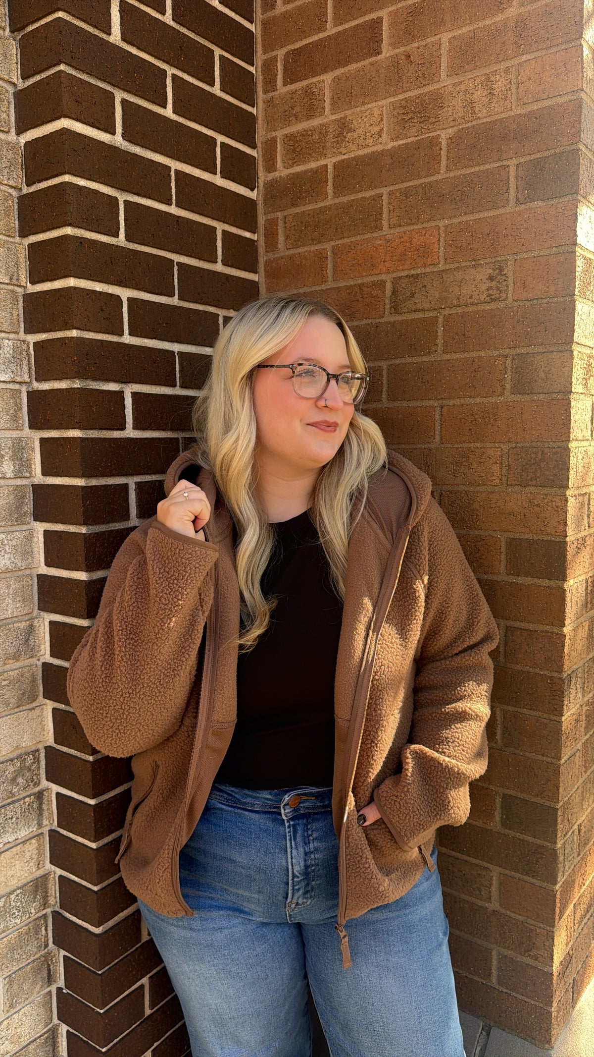 The Soft Sherpa Fleece Zipper Hoodie