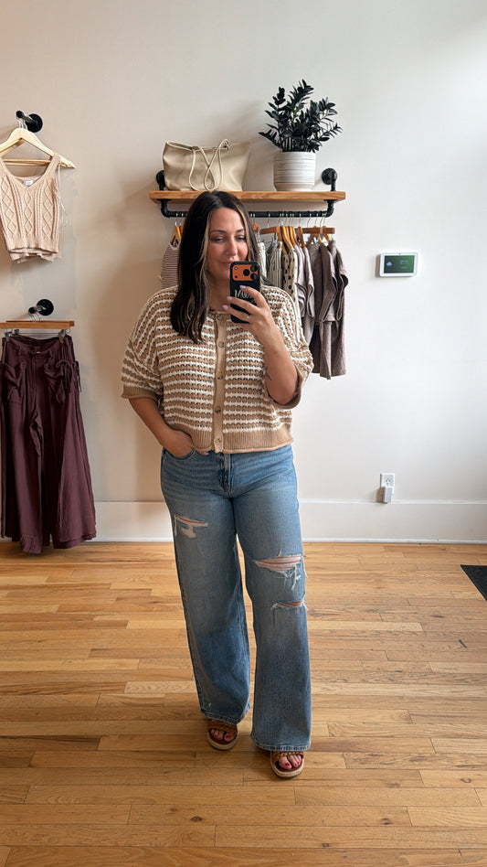 The Neutral Crochet Cardigan
