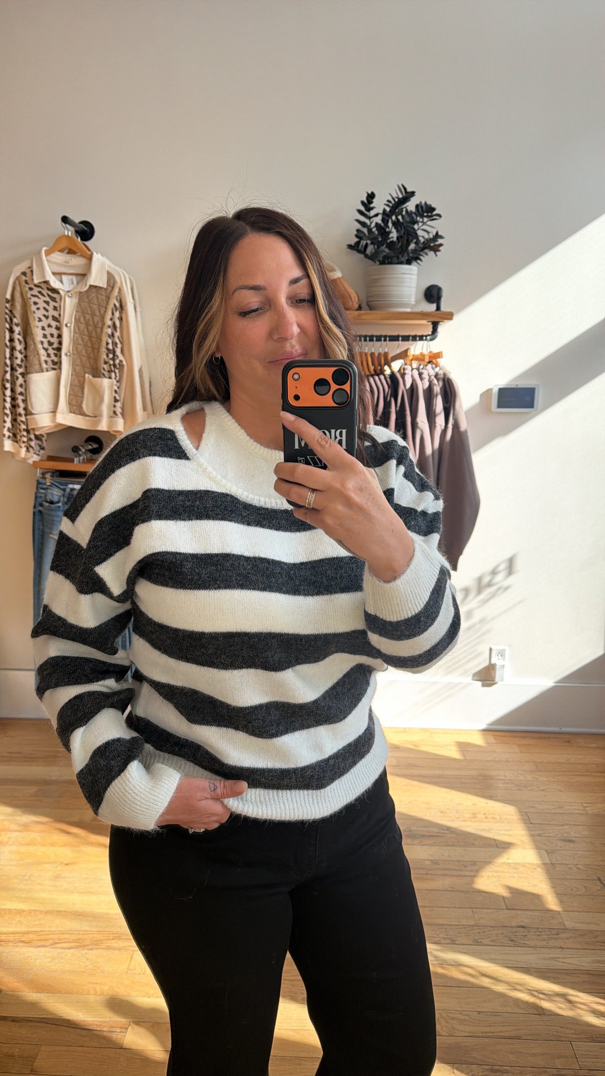 The Striped Sienna Knit Sweater