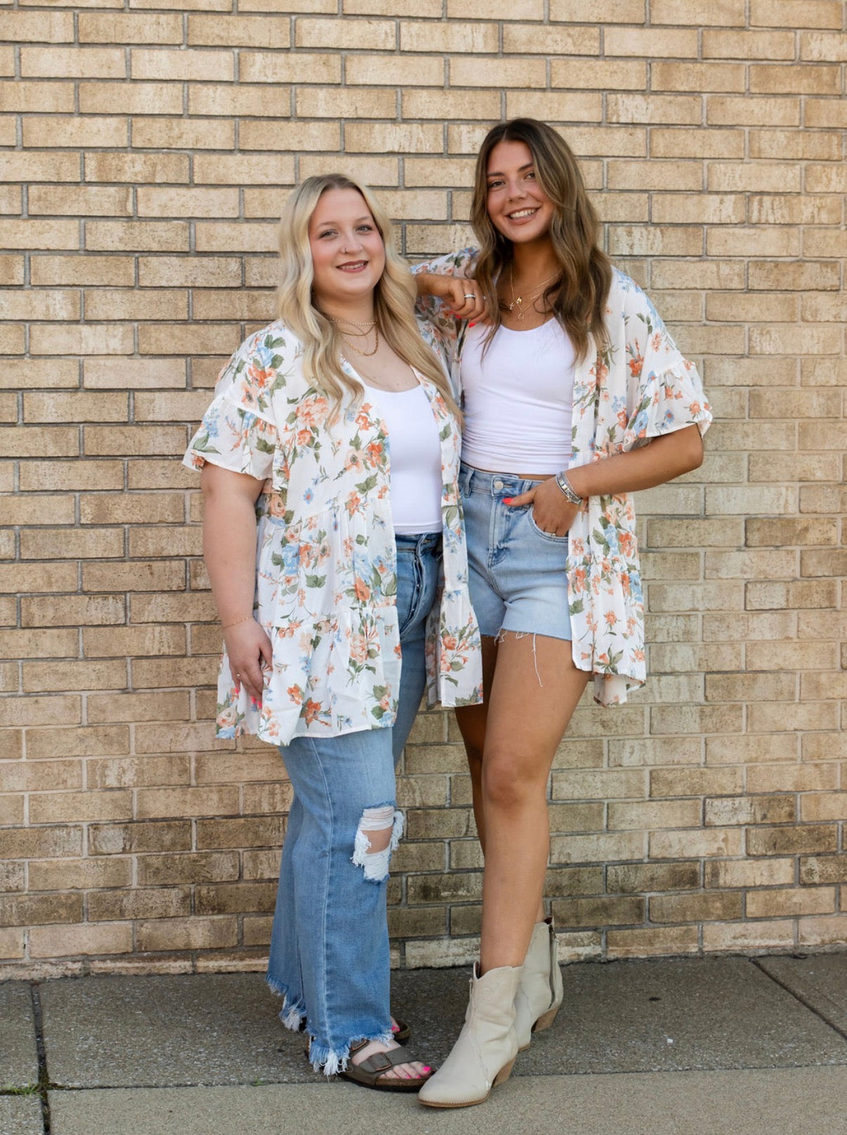 The Tiered Floral Kimono