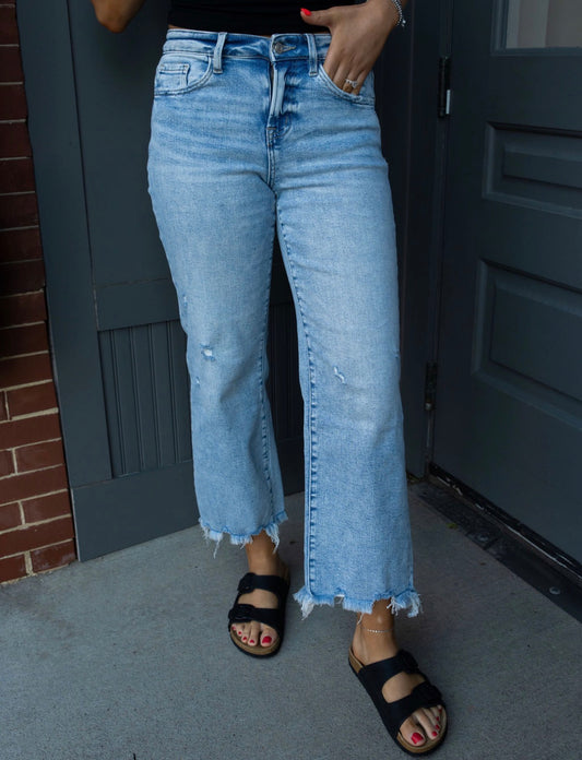 The Slim Wide Leg Aileeah Jeans