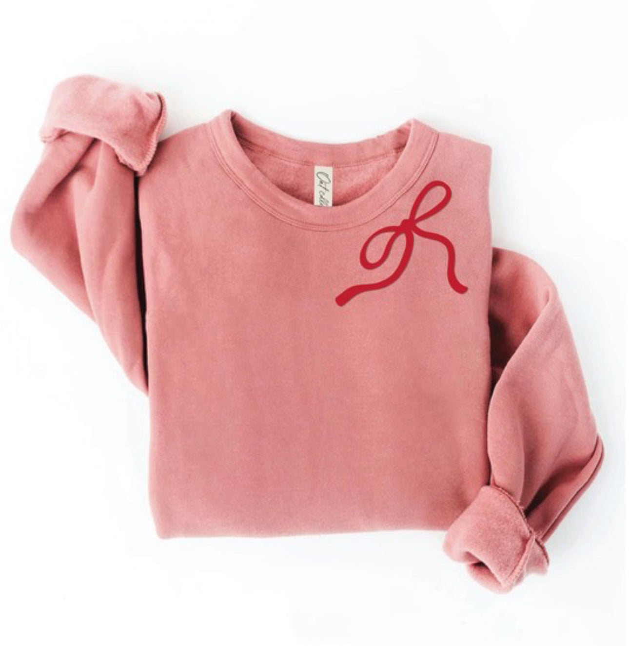 The Bella Bow Crewneck Sweatshirt