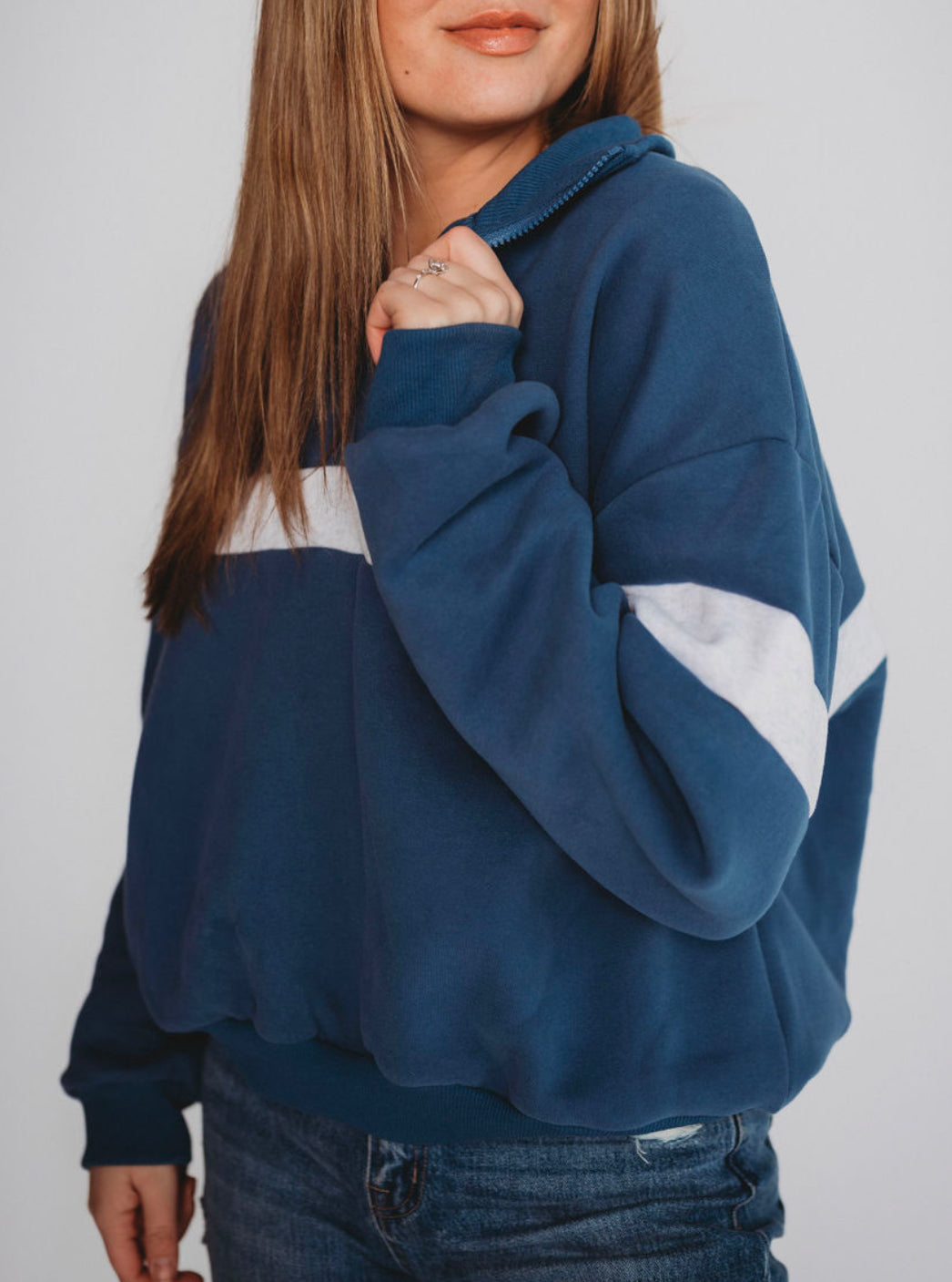 The Essential Navy Pullover