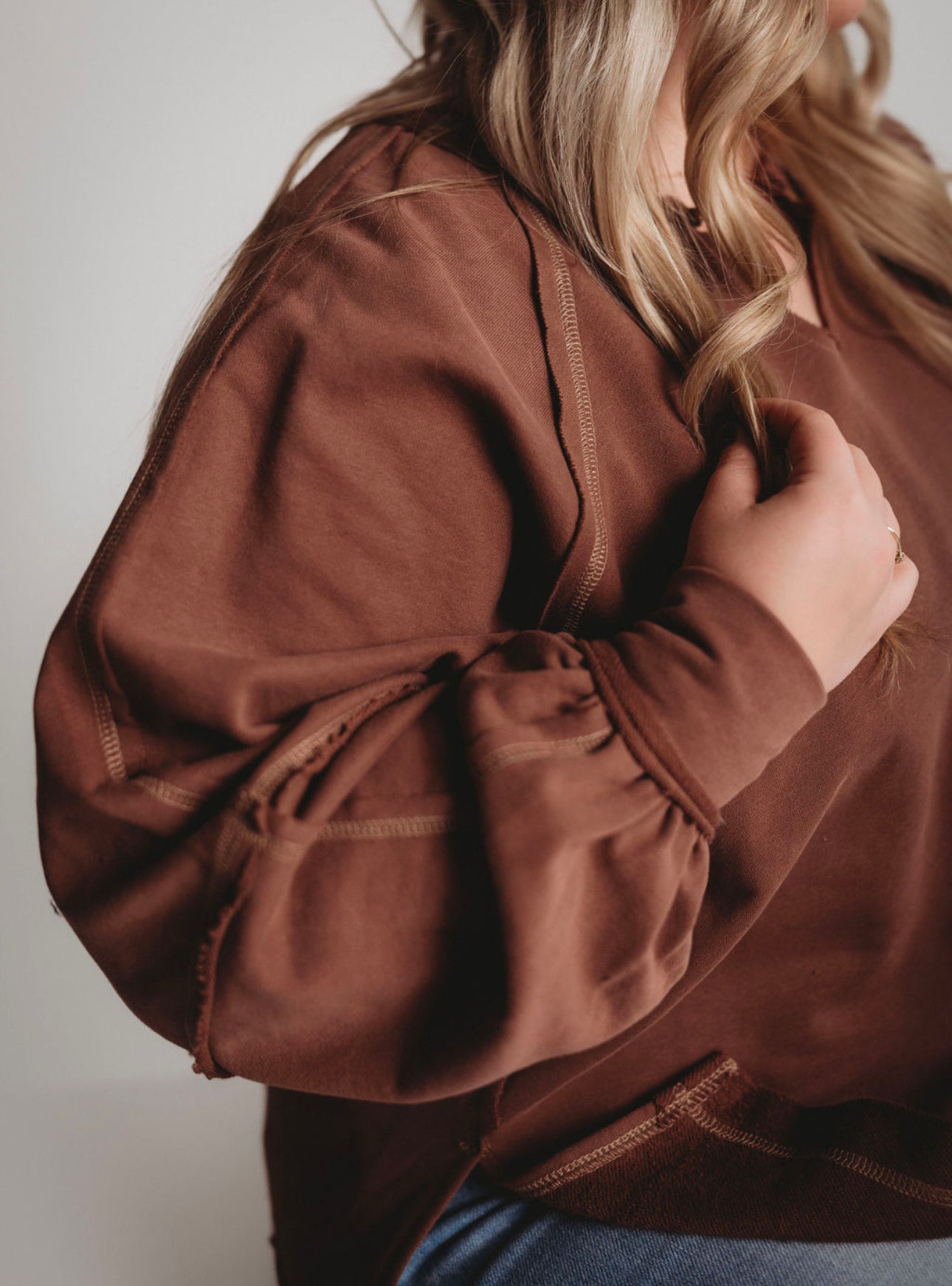 The Mocha Essential Pullover