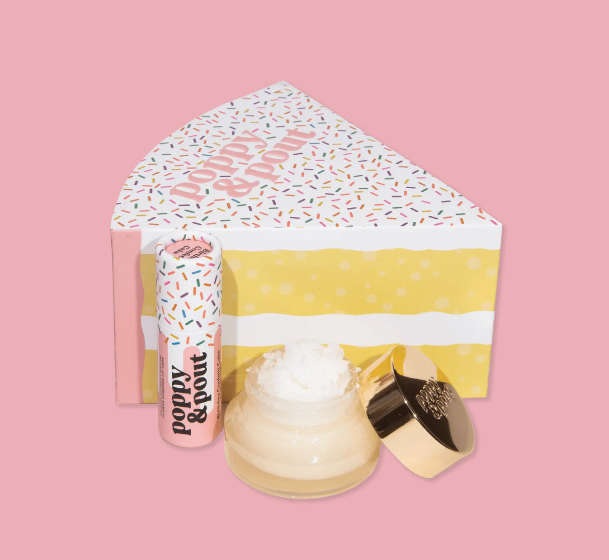Poppy & Pout Lip Birthday Duo