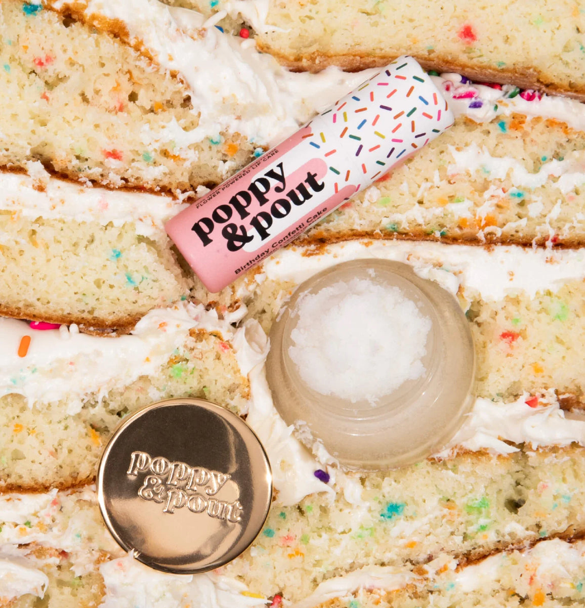 Poppy & Pout Lip Birthday Duo