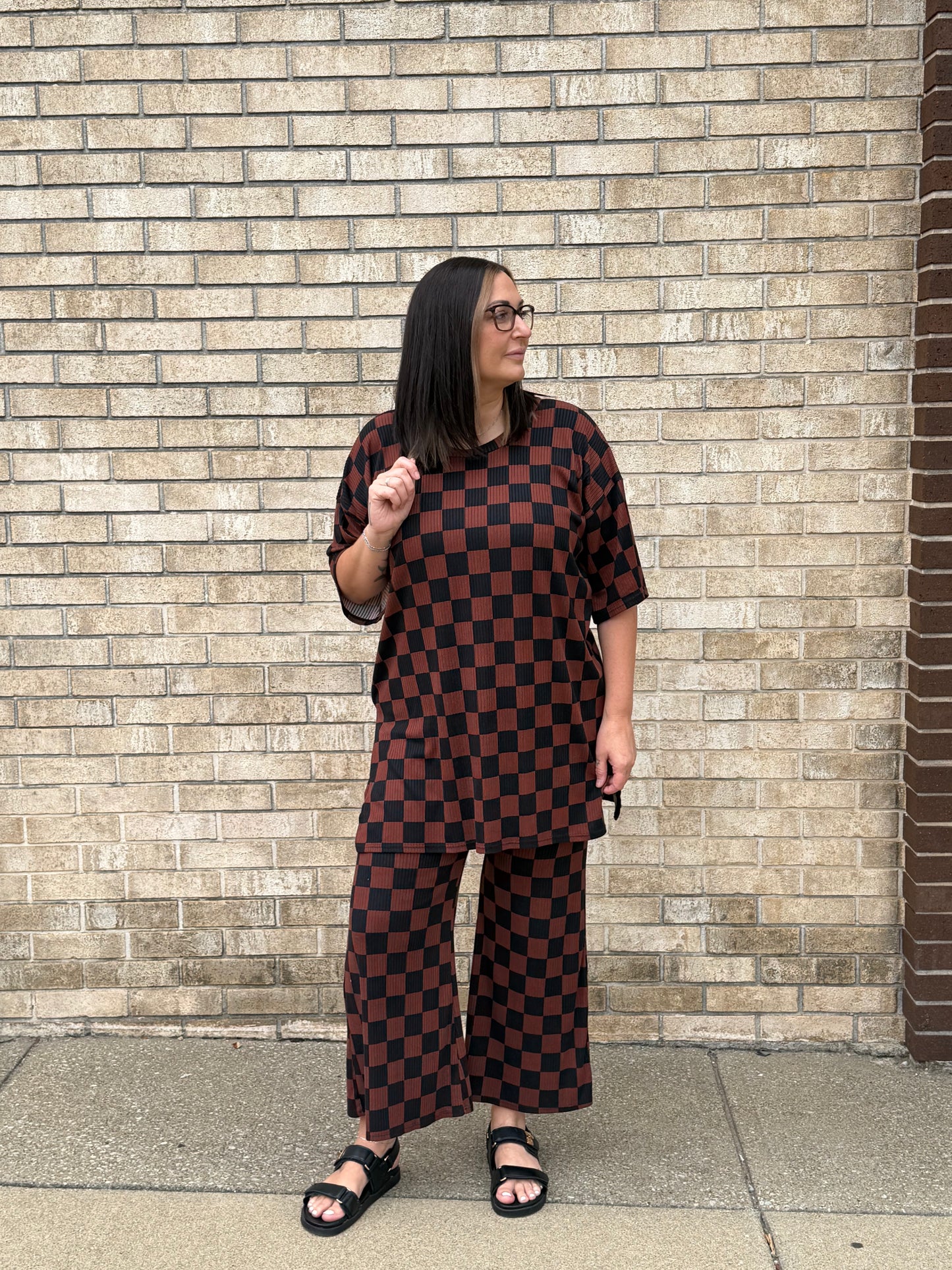 The Checkered Two Piece Set
