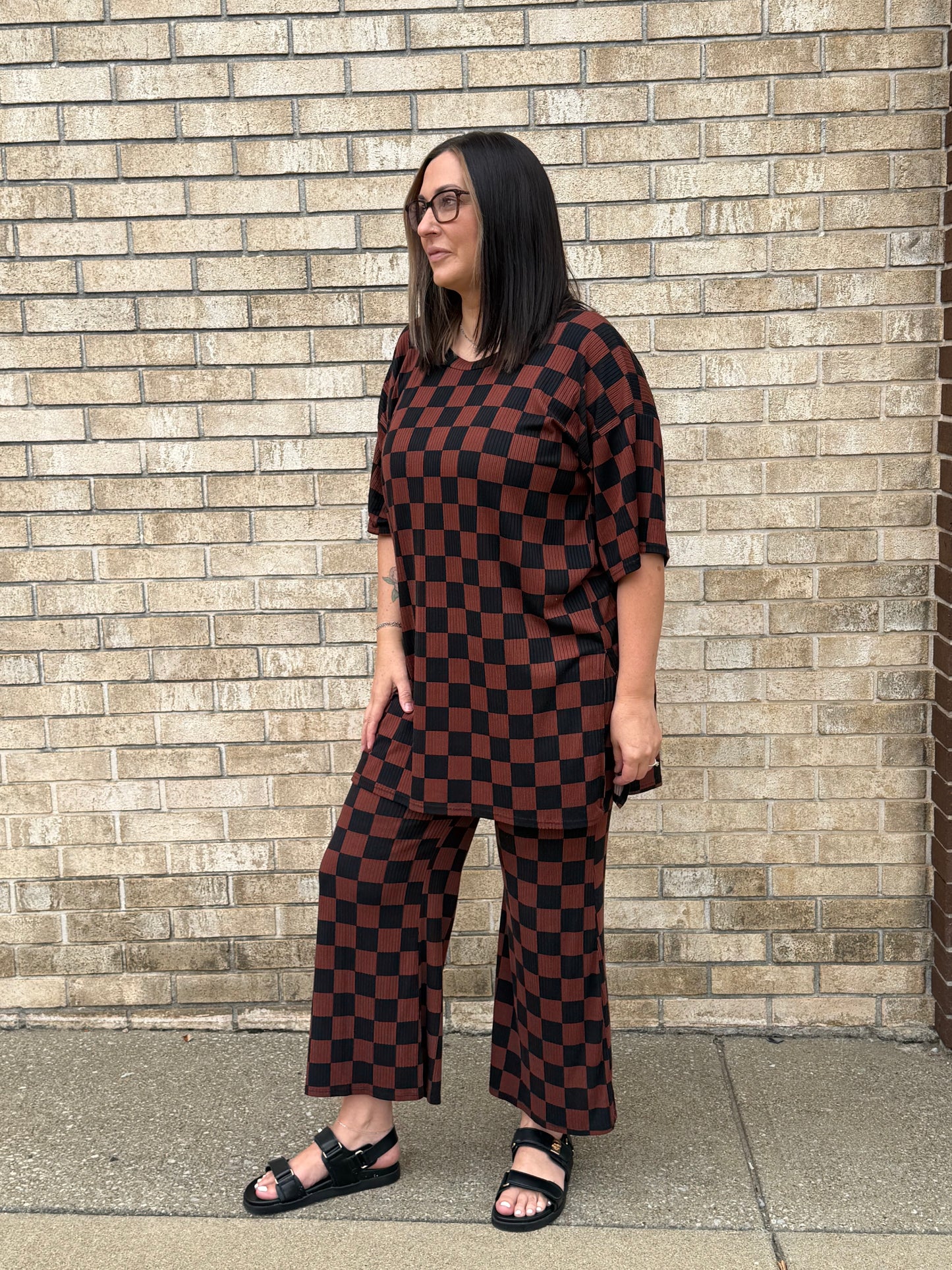 The Checkered Two Piece Set