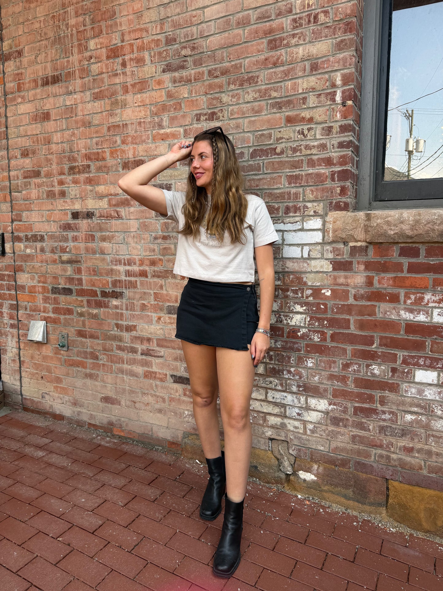 The Denim Skort
